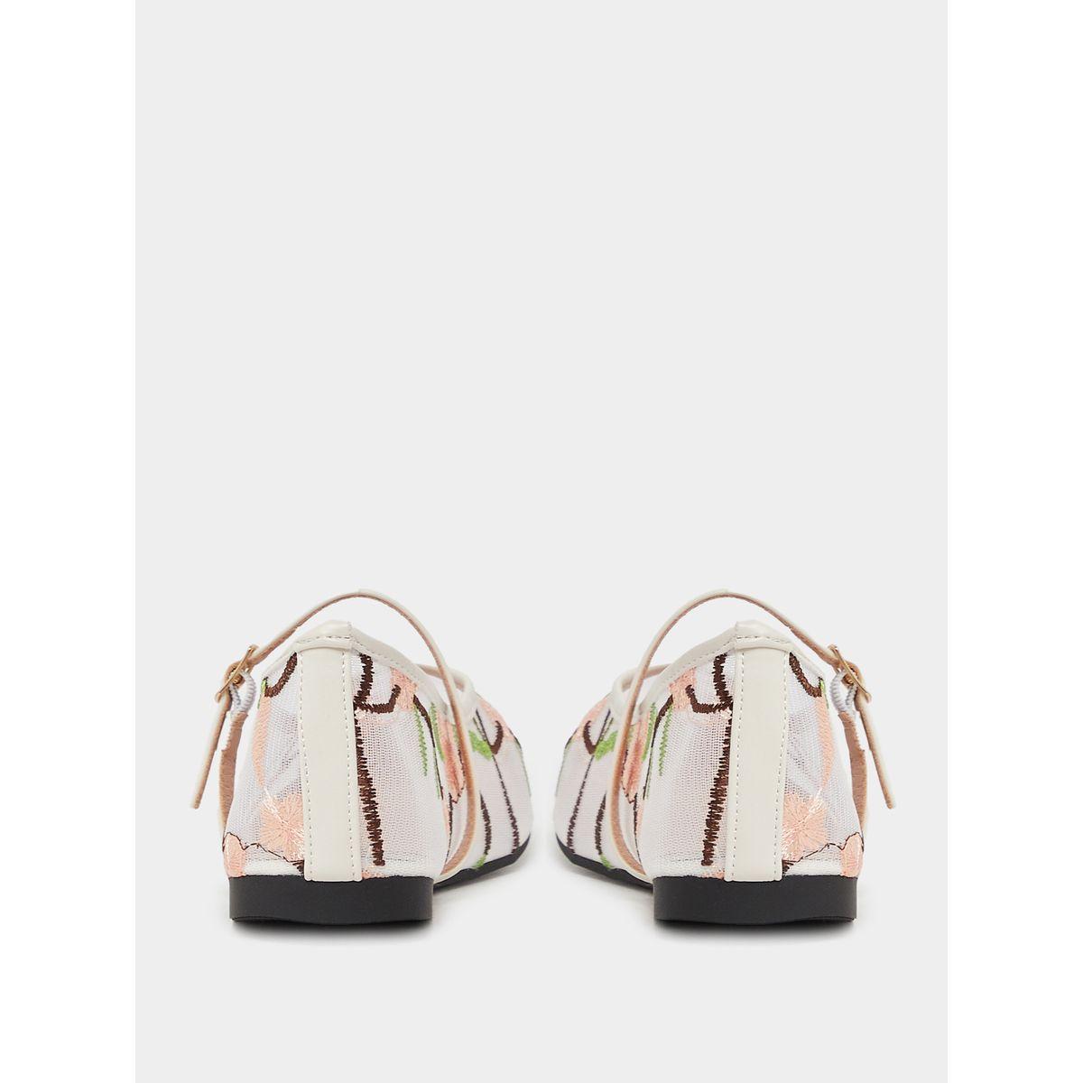Embroidered Flat Ballerina Shoes-women-shoes-loafersandmoccasins-image-5