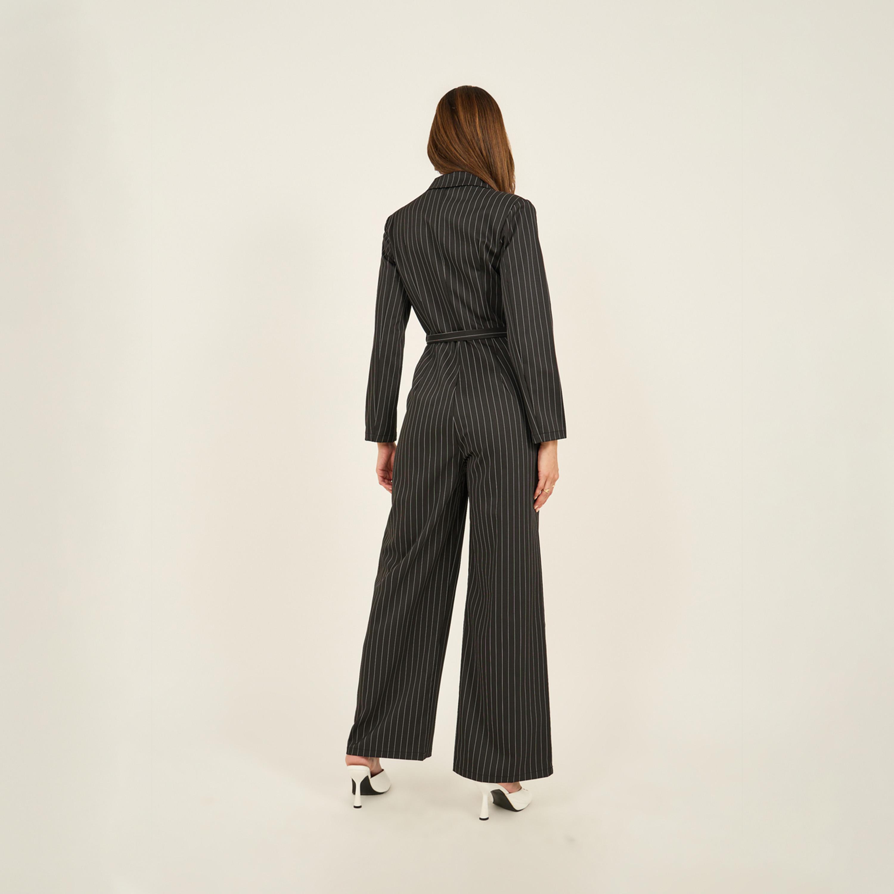 Styli Striped Notch Label Wide Leg Jumpsuit With Belt-women-clothing-jumpsuits-image-6