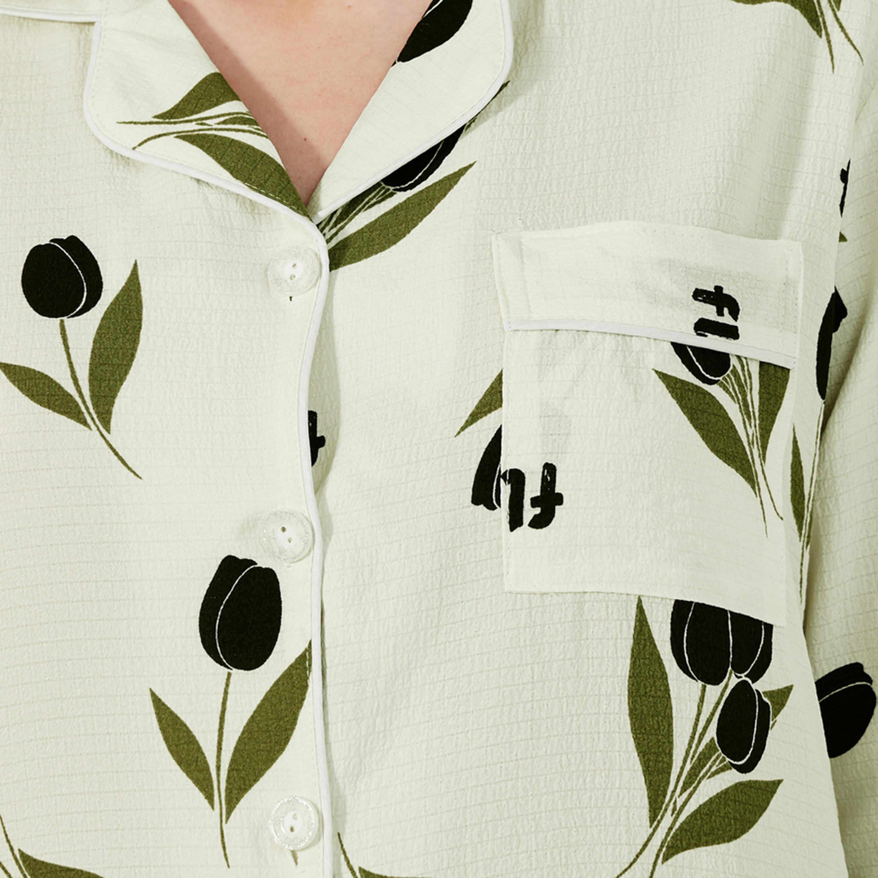 Take Two All-Over Floral Print Shirt and Pants Pyjama Sets-women-clothing-nightwear-pyjamas-longsets-image-3
