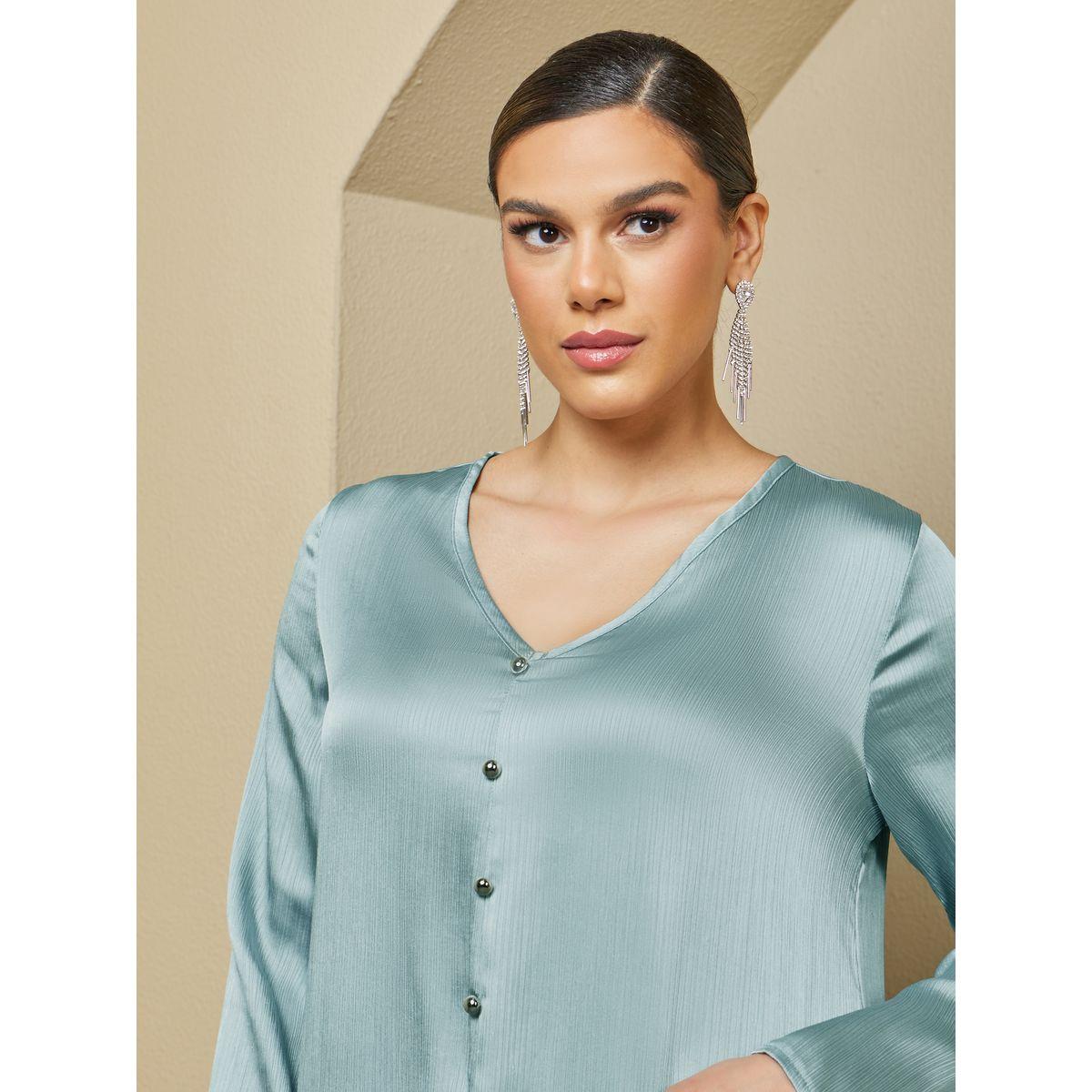 جلابية بتفاصيل بارزة الملمس مع أزرار-women-arabicclothing-jalabiyas-image-4