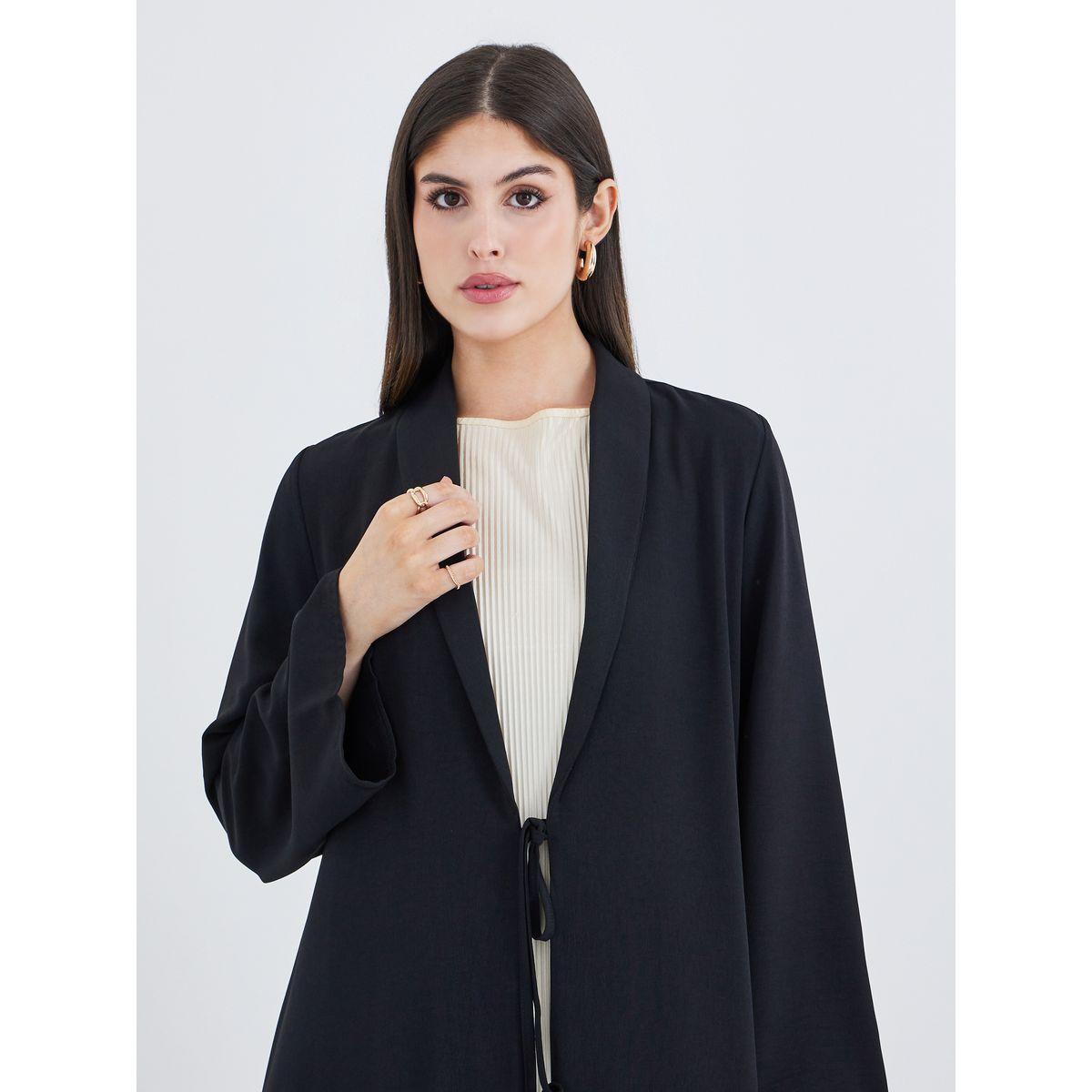 عباية مفتوحة بحافة واسعة مع أربطة-women-arabicclothing-abayas-image-4
