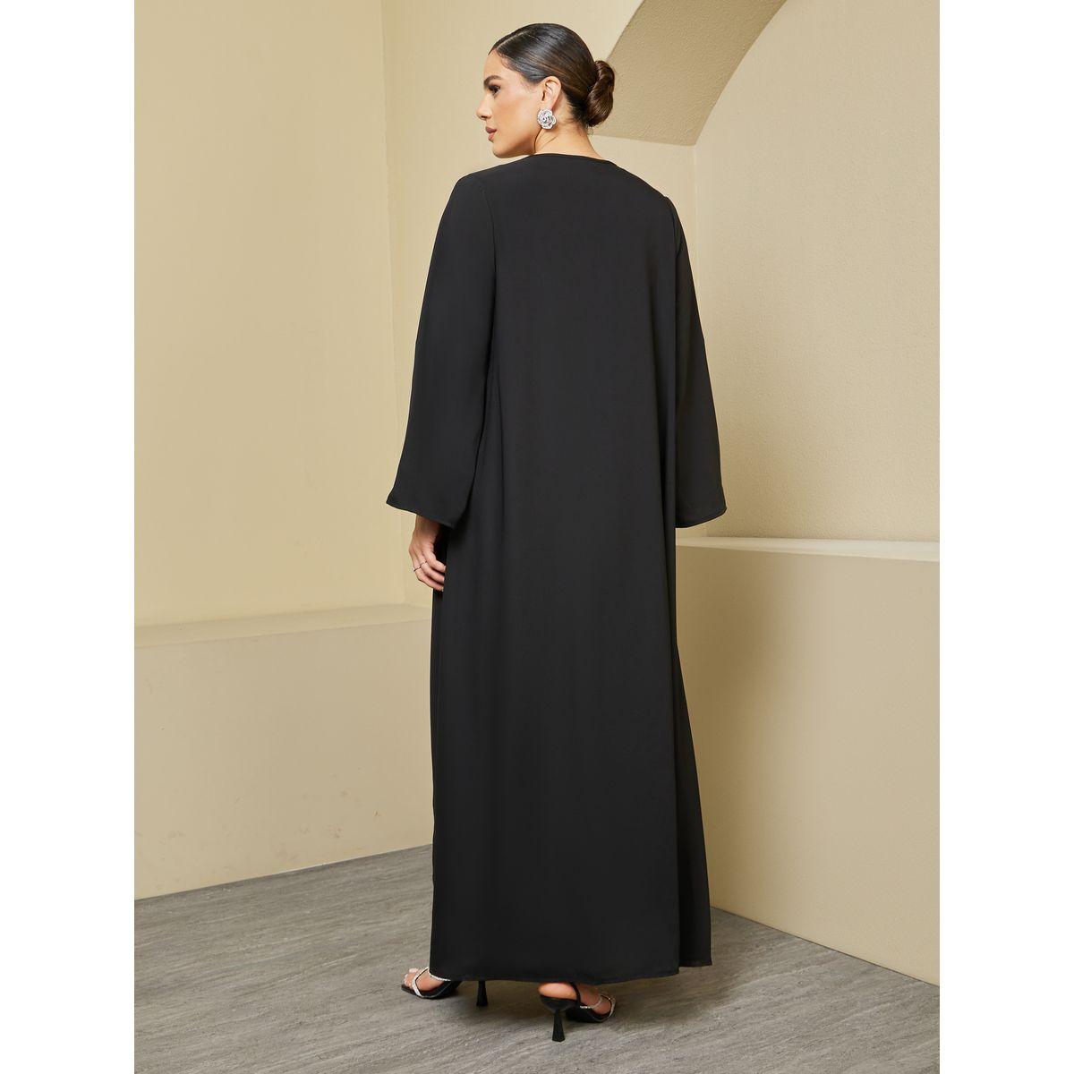 عباية مفتوحة بنسيج كريب وقصة عادية-women-arabicclothing-abayas-image-6