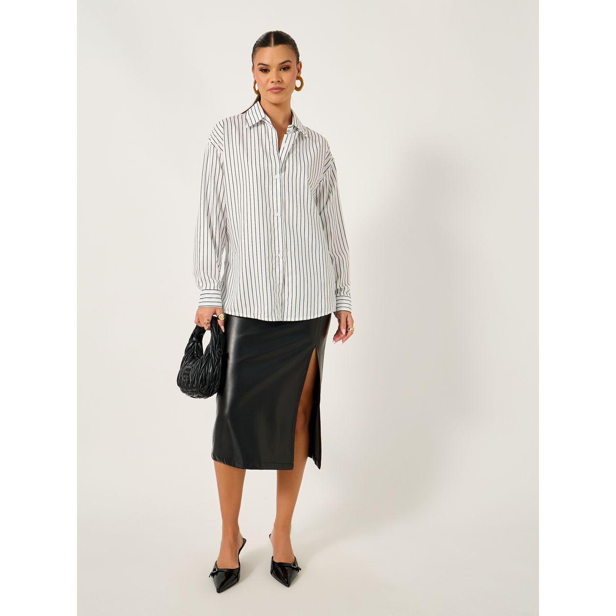 Styli Striped Oversized Long Sleeves Shirt-women-clothing-shirtsandblouses-shirts-image-3