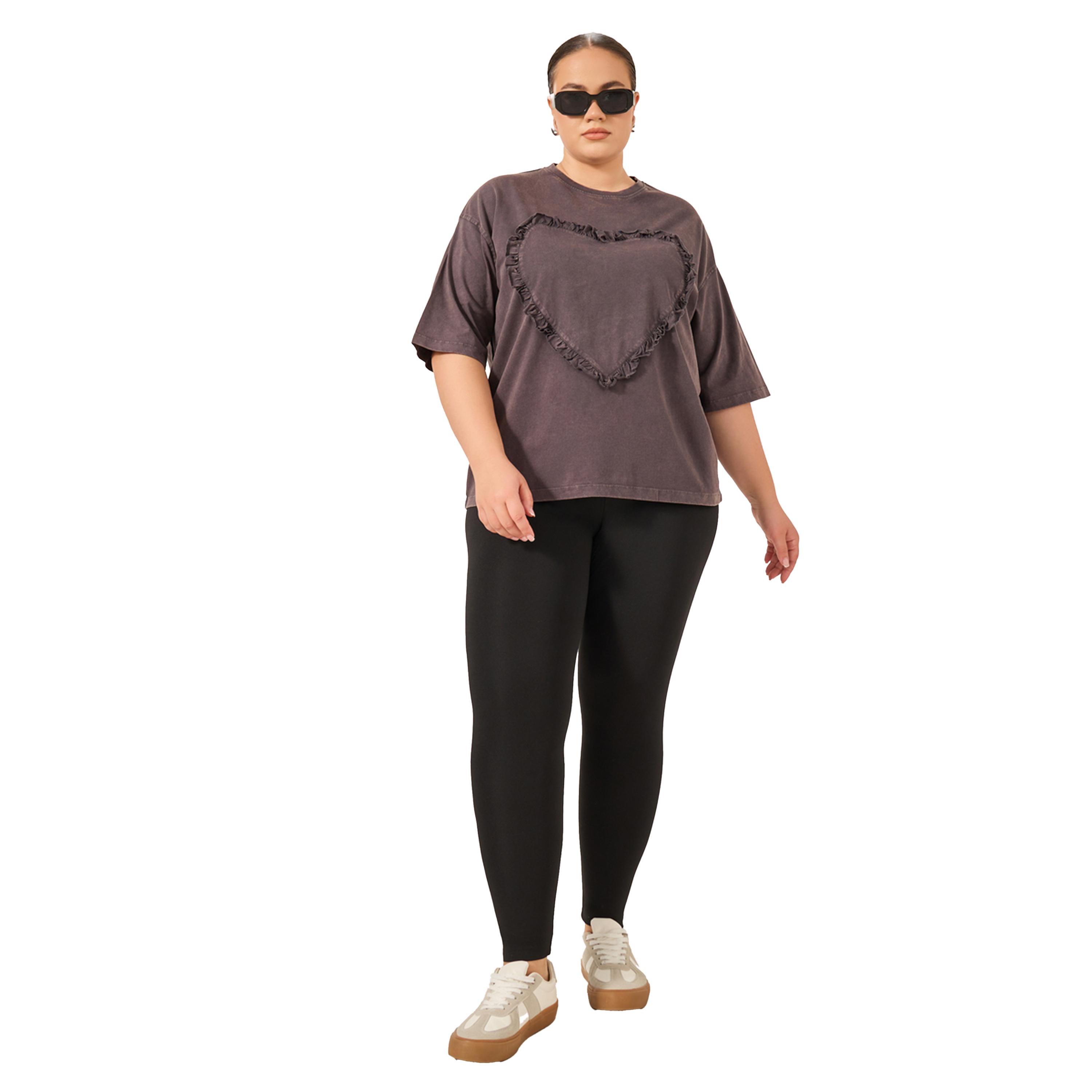 Styli Plus Size Wide Elasticated Waistband Leggings-women-clothing-bottoms-leggings-image-1