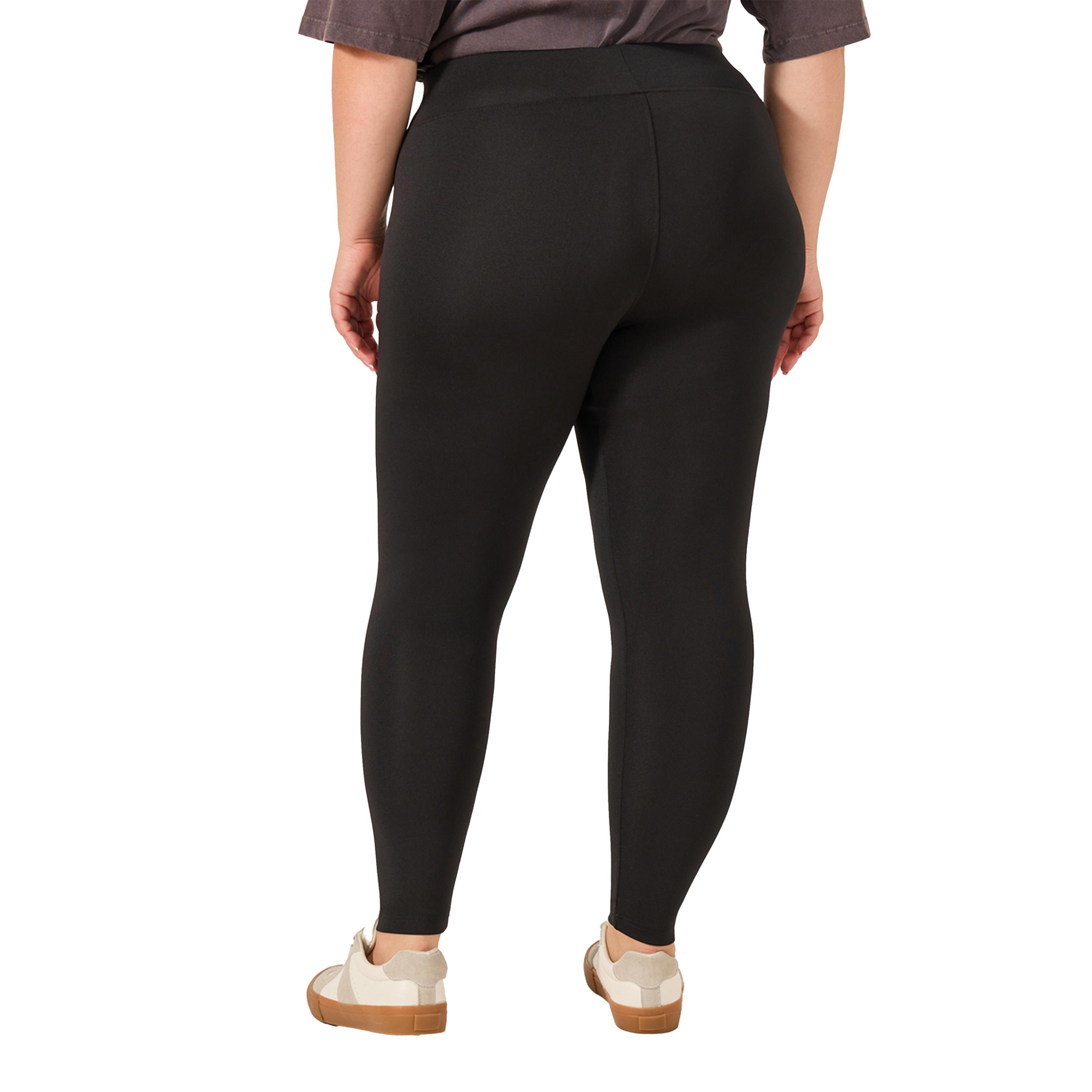 ستايلي - بنطال ضيق بخصر مطاطي عريض مقاس كبير-women-clothing-bottoms-leggings-image-4