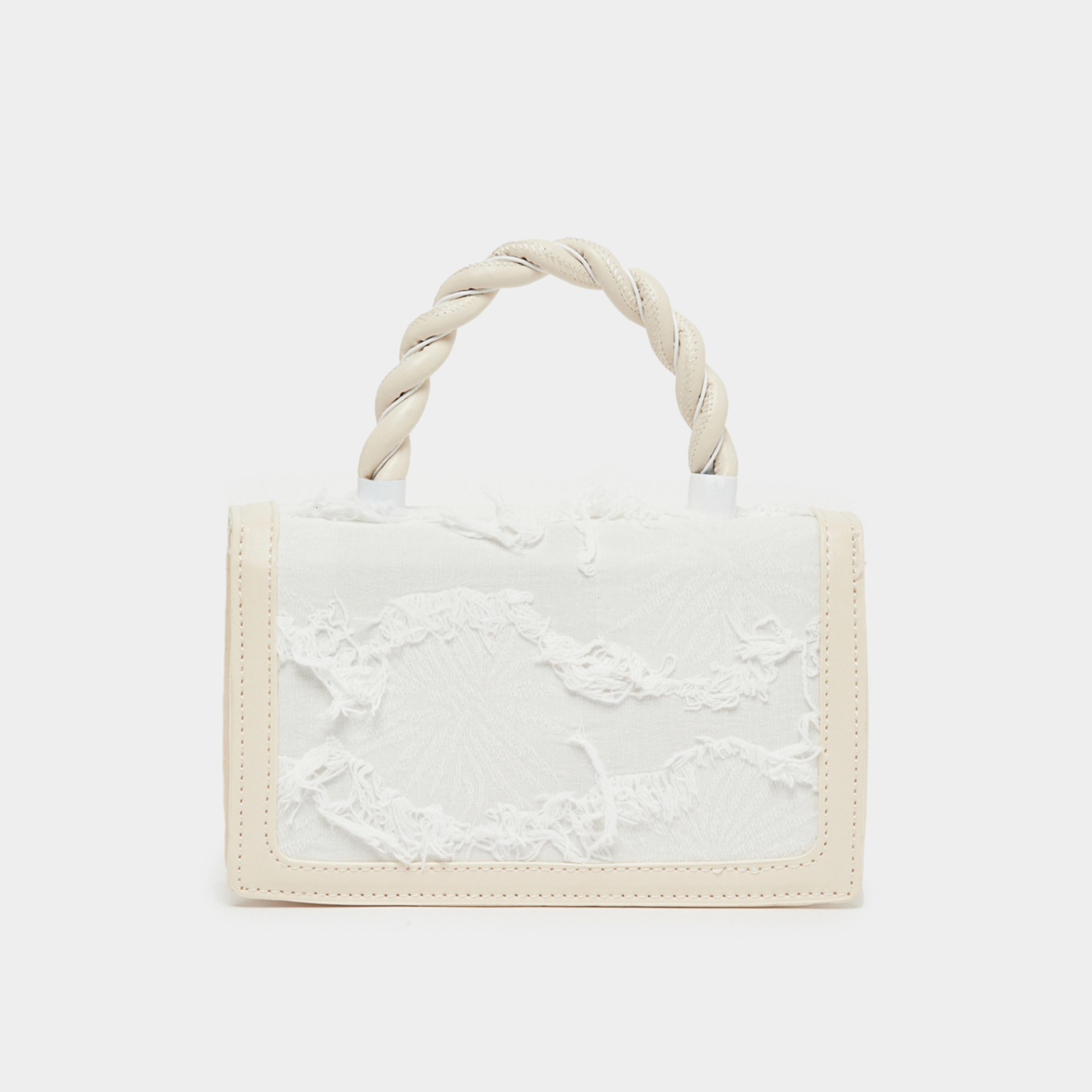 ستايلي - حقيبة يد مزينة بالدانتيل مع حزام قابل للفصل-women-bagsandwallets-handbags-image-4