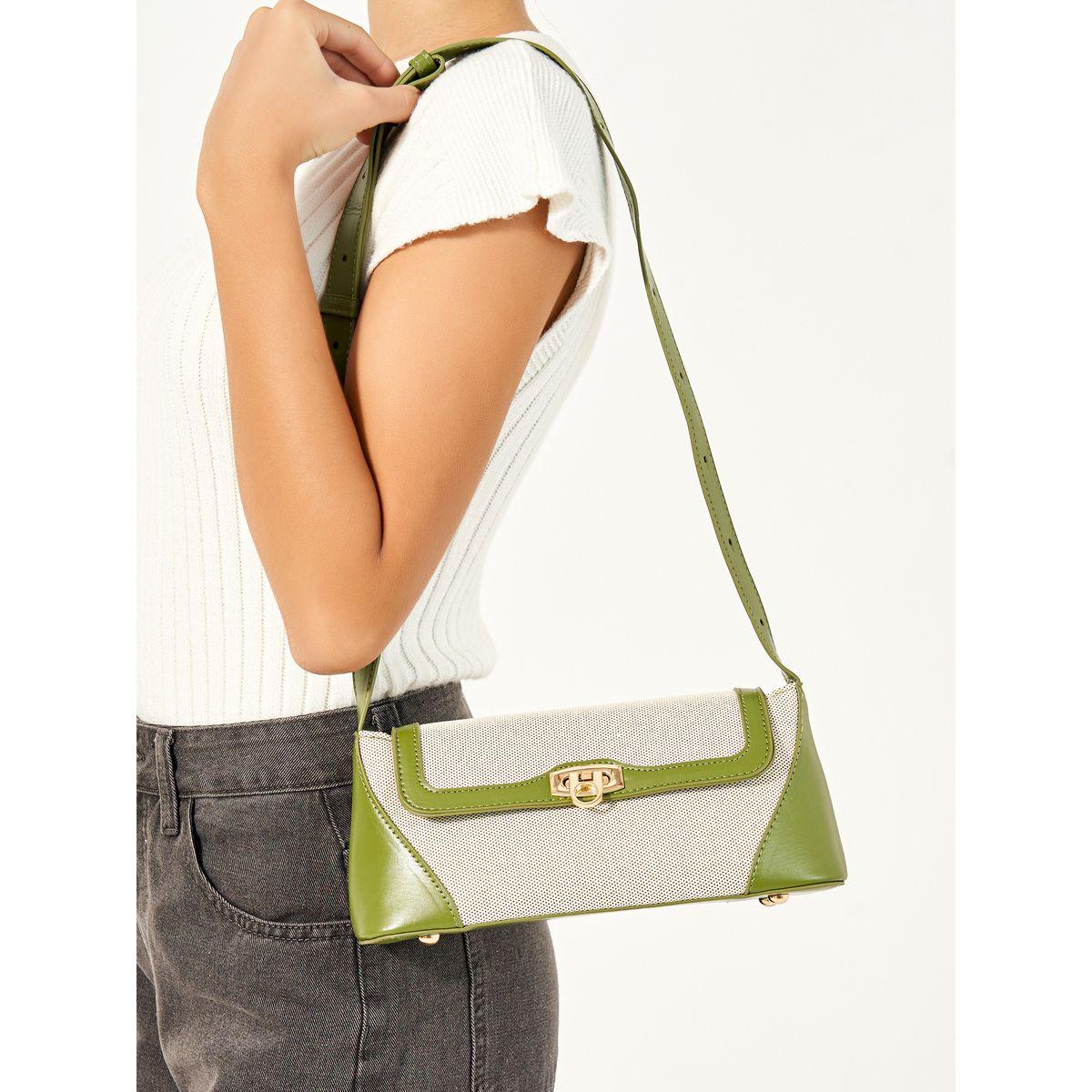Two Tone Shoulder Bag with Adjustable Strap-women-bagsandwallets-handbags-image-2