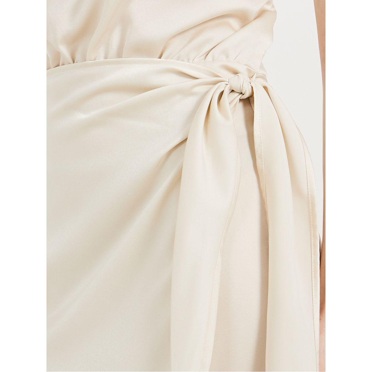 فستان ميدي بياقة مربعة وأربطة جانبية-women-clothing-dresses-image-5