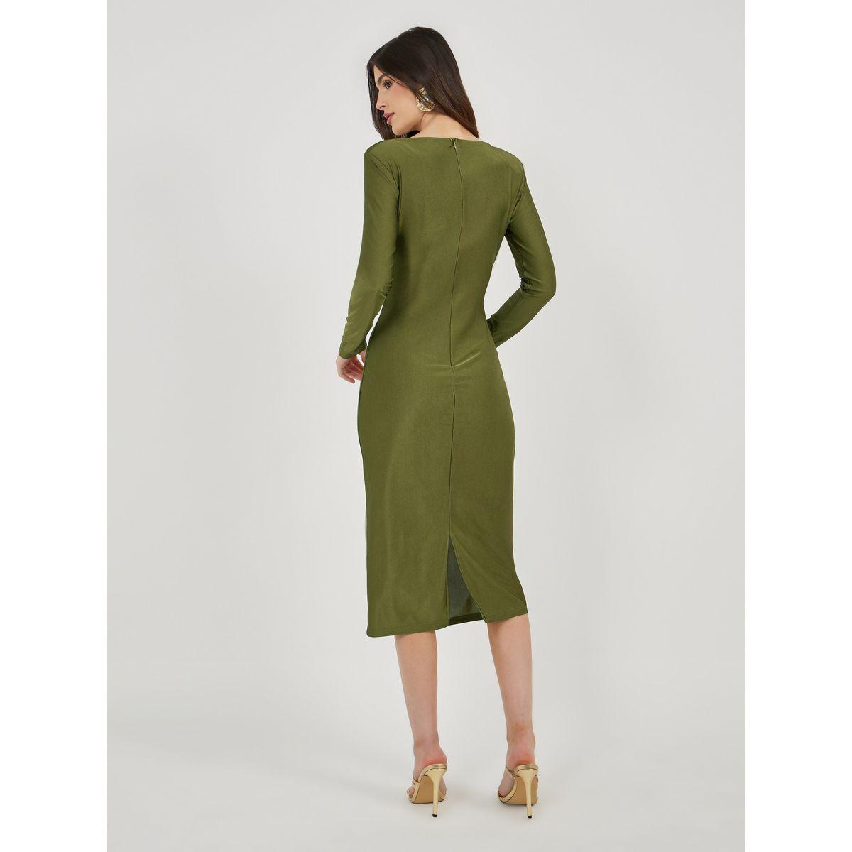 Styli Solid Cowl Neck Bodycon Midi Dress-women-clothing-dresses-image-6