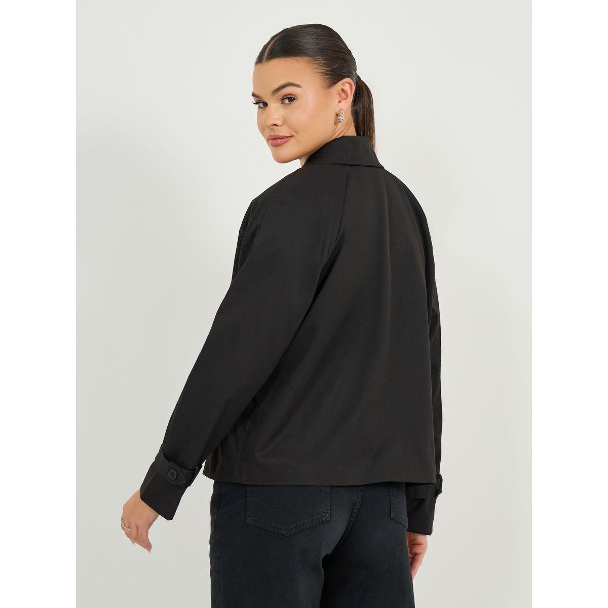 Boxy Fit Double Breasted Trench Jacket-women-winterwear-coatsandjackets-jackets-image-6