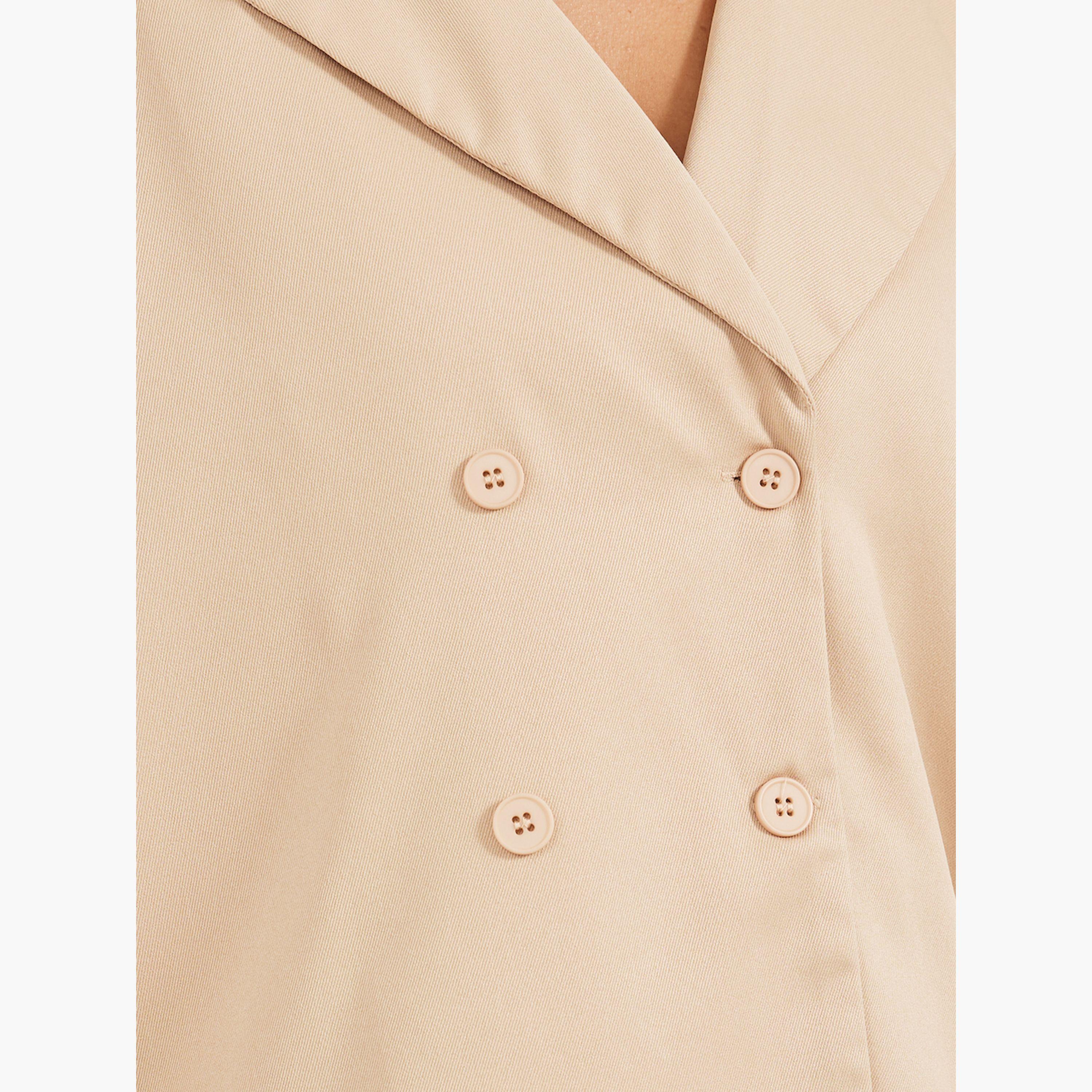 Styli Boxy Fit Regular Length Double Breasted Trench Jacket-women-winterwear-coatsandjackets-jackets-image-3