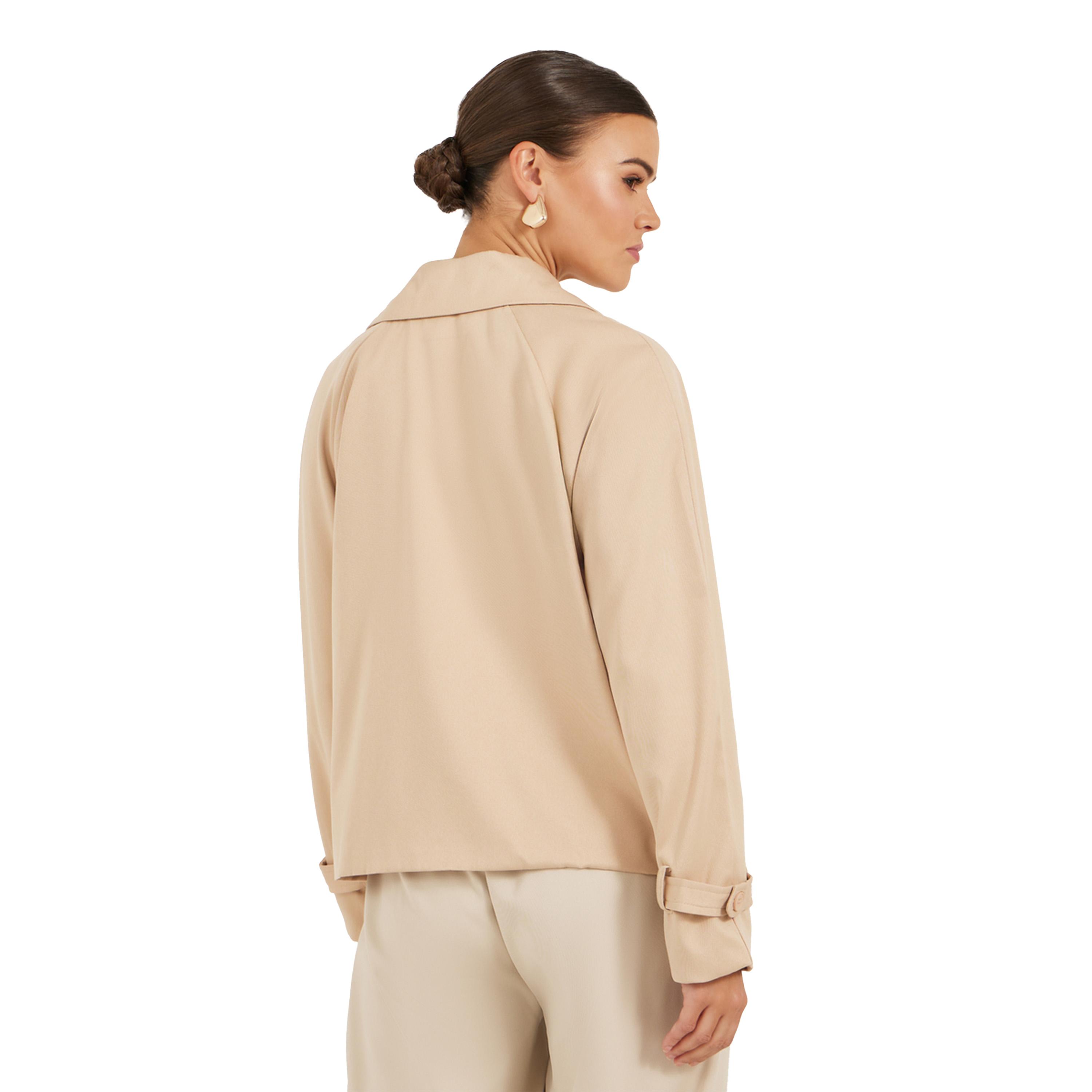 Styli Boxy Fit Regular Length Double Breasted Trench Jacket-women-winterwear-coatsandjackets-jackets-image-5