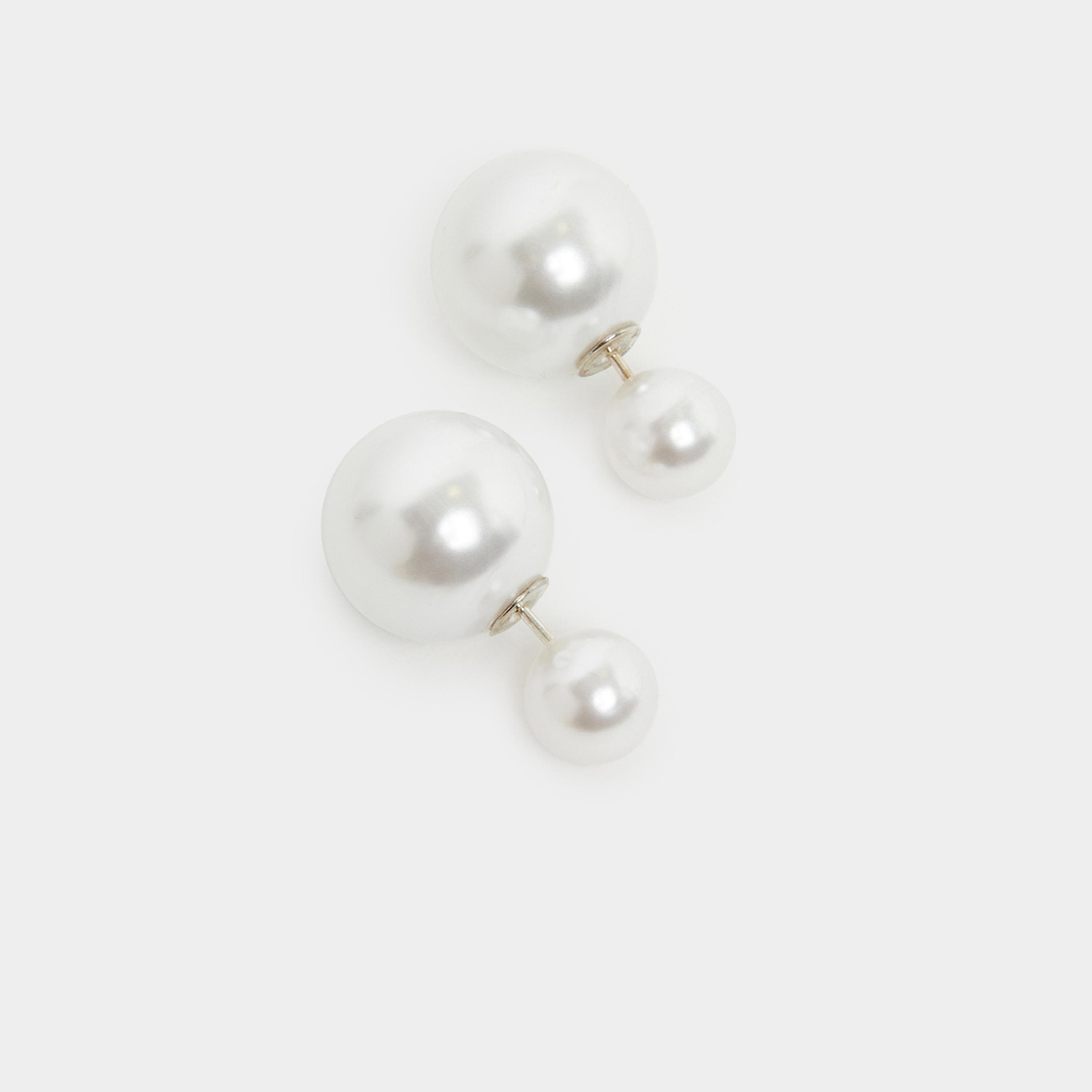 Styli Dual Faux Pearl Earrings-women-watchesandjewellery-jewellery-earrings-image-3
