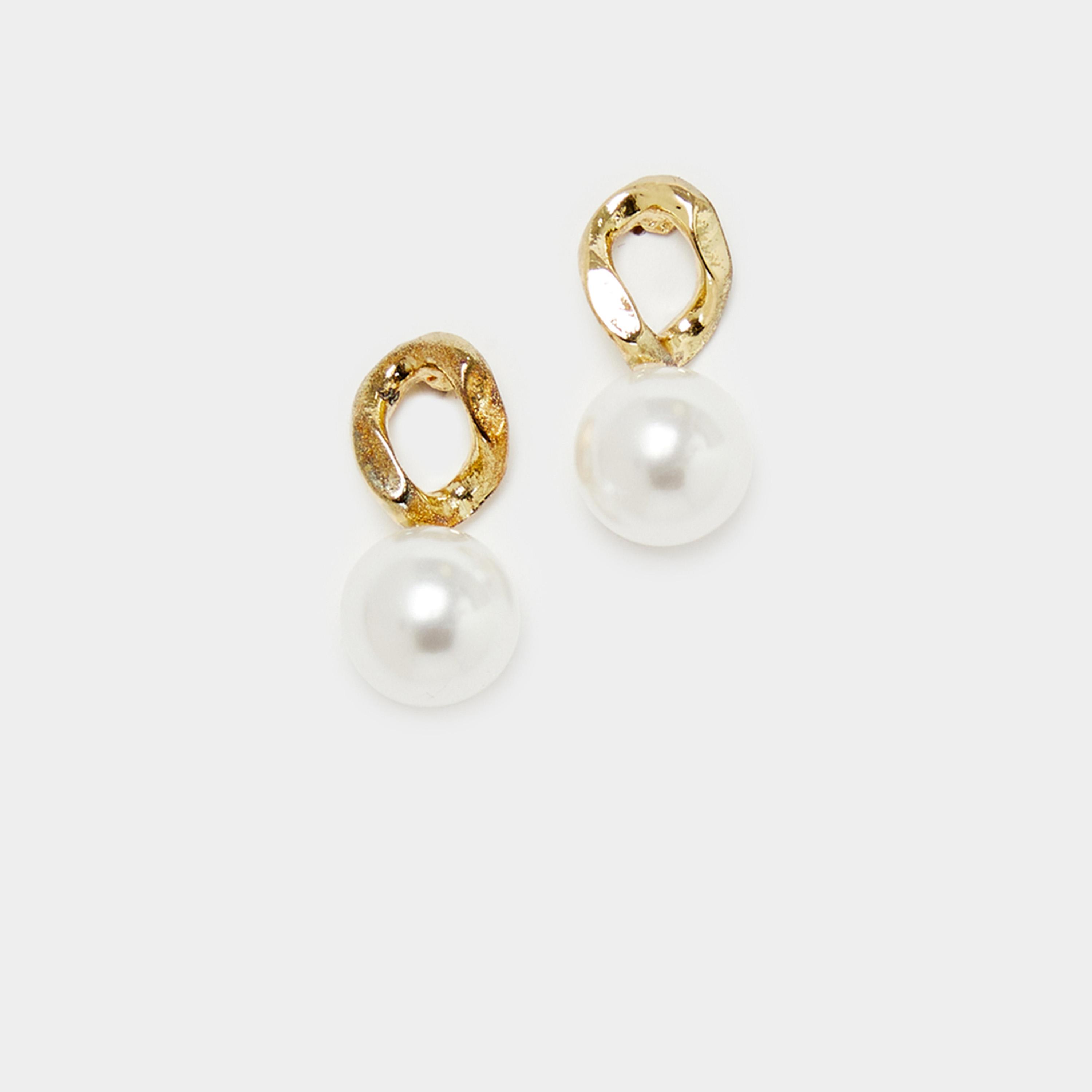 ستايلي - أقراط من اللؤلؤ الصناعي-women-watchesandjewellery-jewellery-earrings-image-1