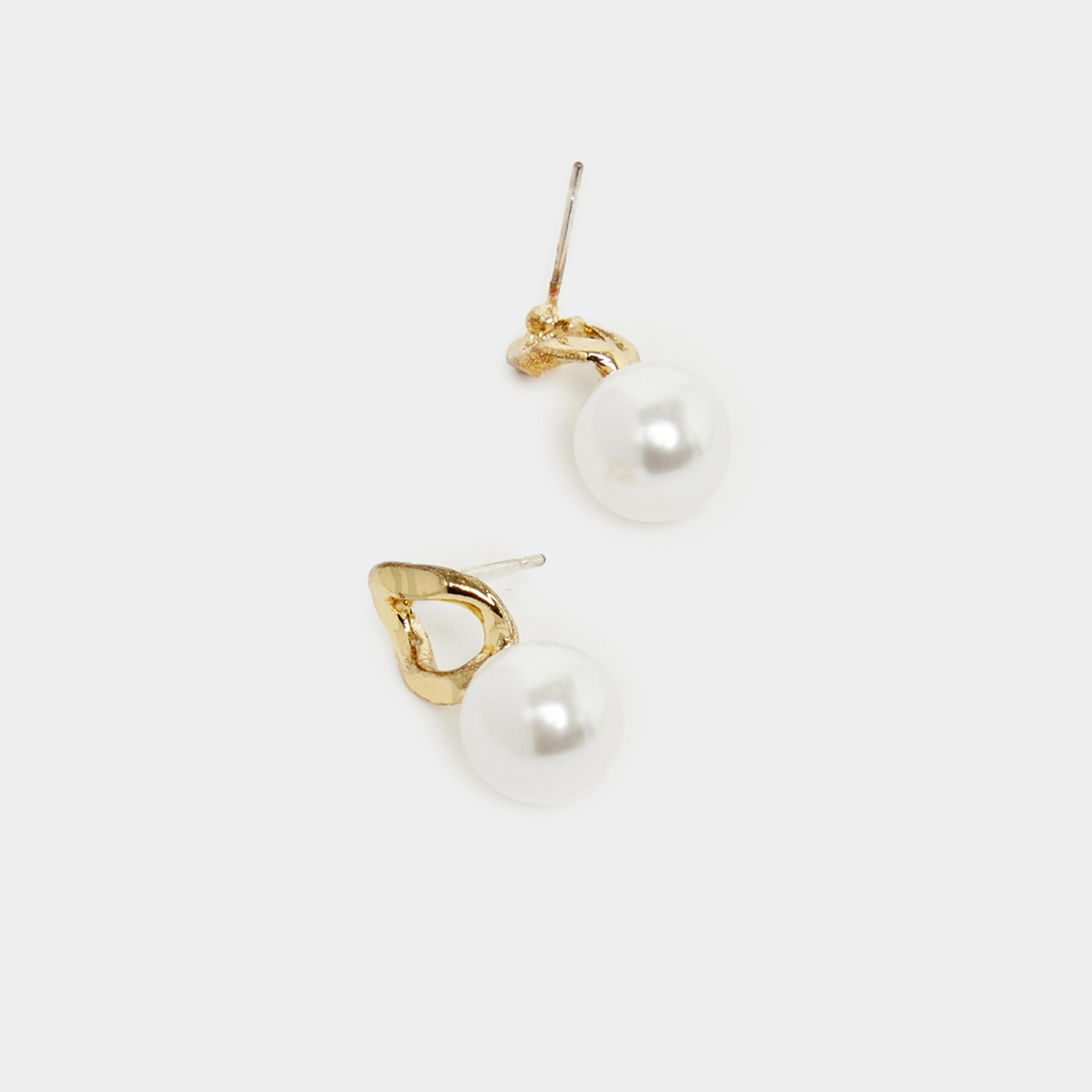 Styli Faux Pearl Earrings-women-watchesandjewellery-jewellery-earrings-image-3