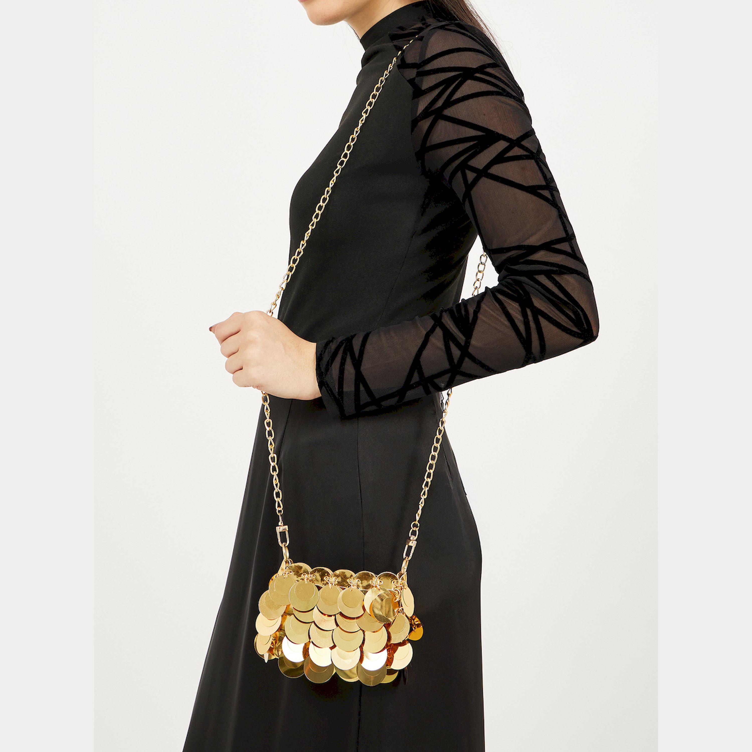 Styli Embellished Mini Bag With Chain Strap-women-bagsandwallets-handbags-image-2