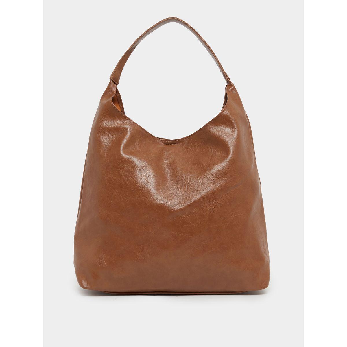 Textured Tote Bag with Pouch-women-bagsandwallets-handbags-image-4