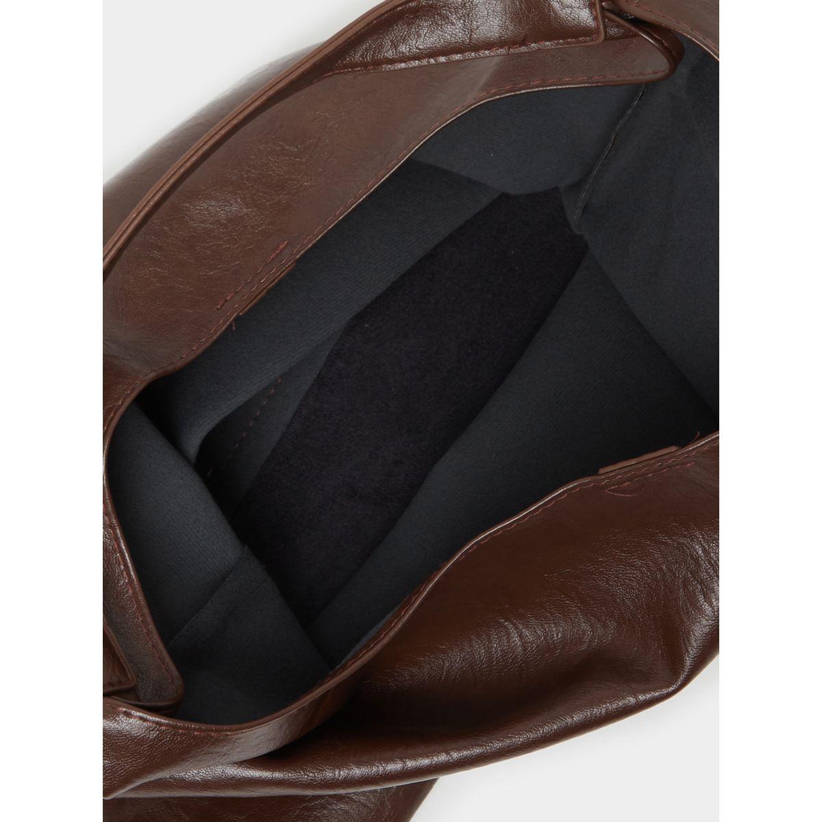 Textured Tote Bag with Pouch-women-bagsandwallets-handbags-image-6