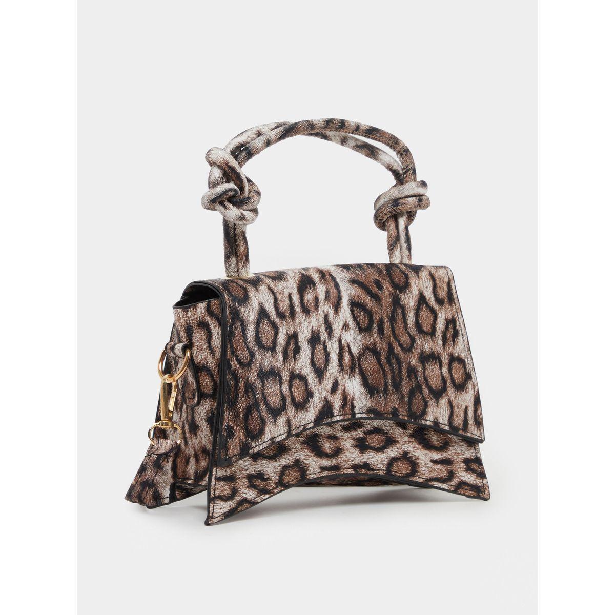 Leopard Print Handbag with Adjustable Strap-women-bagsandwallets-handbags-image-1