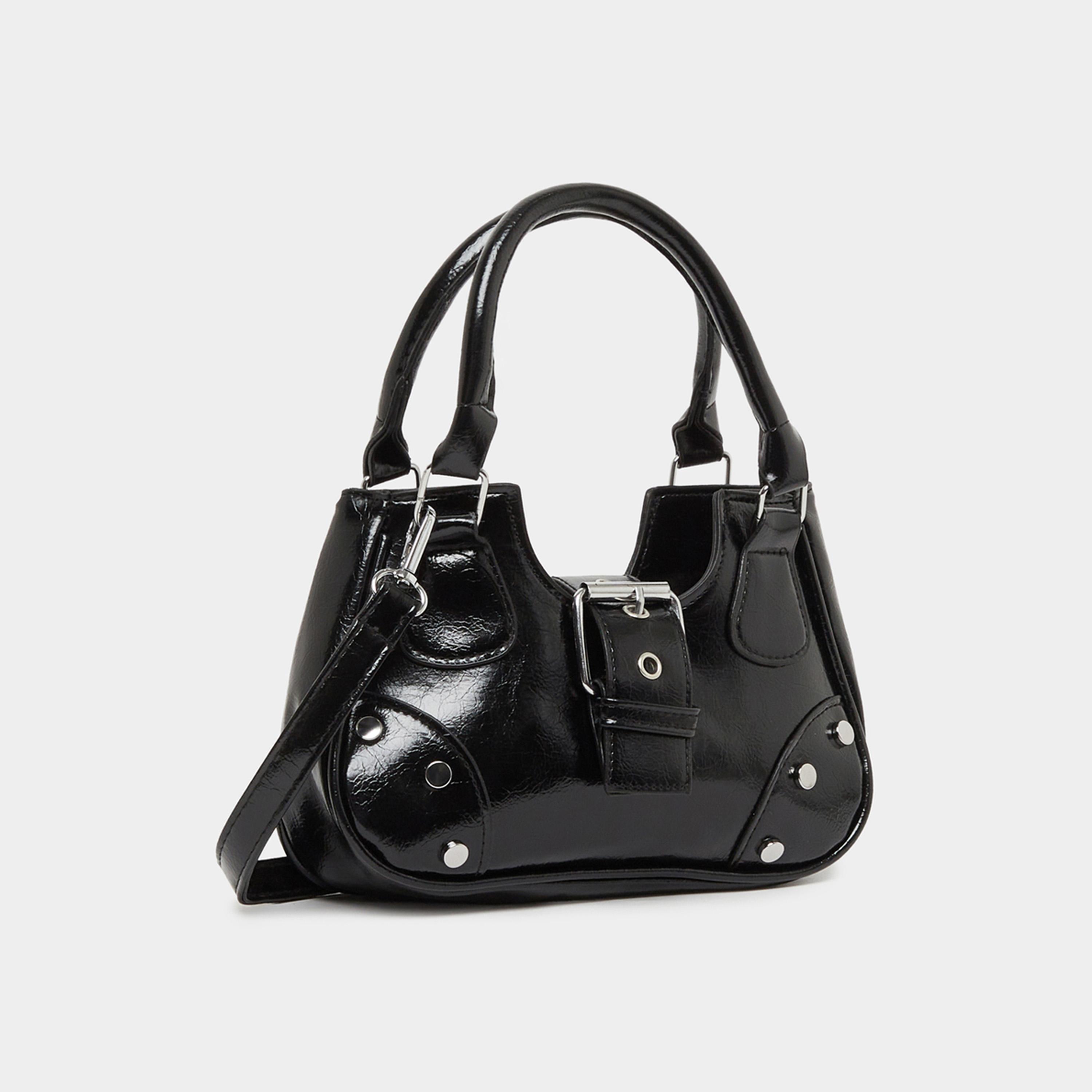 ستايلي - حقيبة يد مزينة بحزام مرصع ومقابض علوية-women-bagsandwallets-handbags-image-1