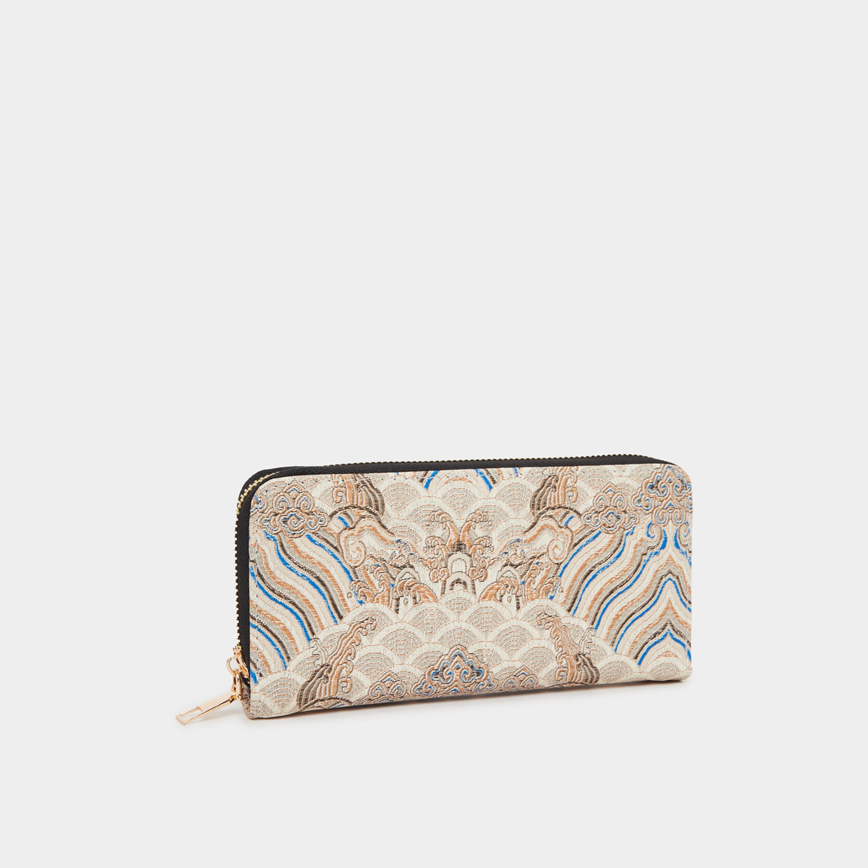 Styli Embroidered Zip Around Wallet-women-bagsandwallets-wallets-image-1