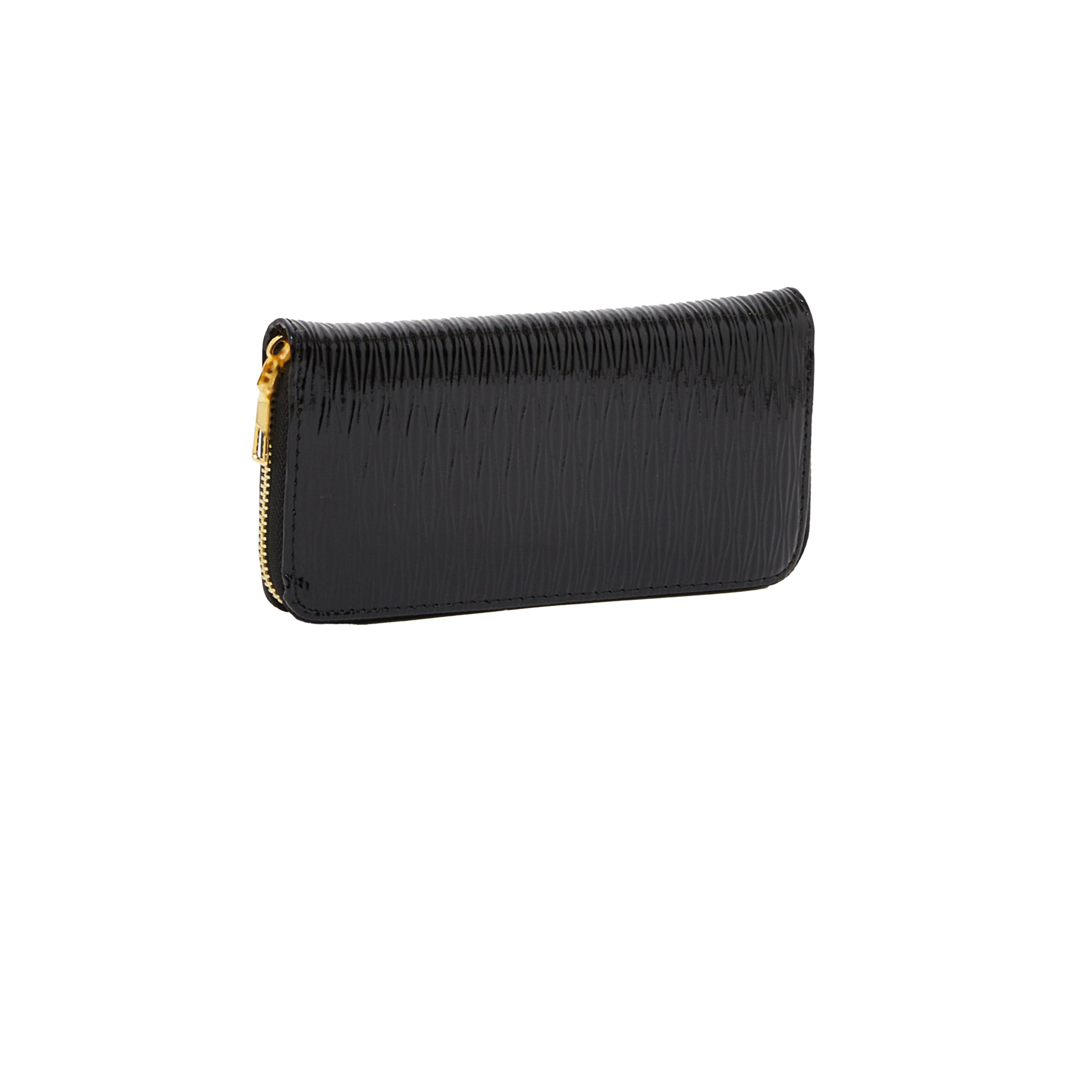 Styli Textured Zip-Around Wallet-women-bagsandwallets-wallets-image-1