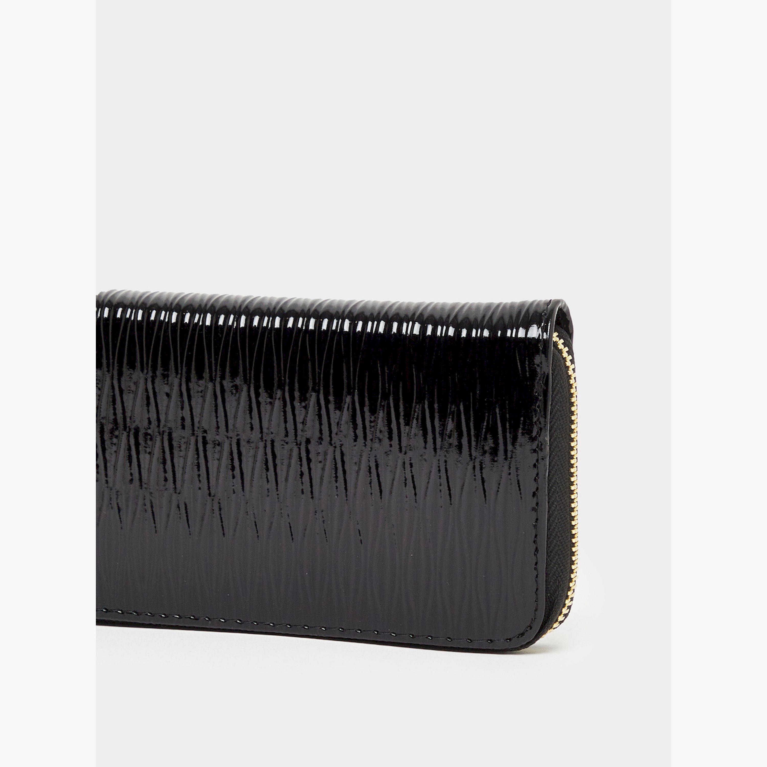 Styli Textured Zip-Around Wallet-women-bagsandwallets-wallets-image-3