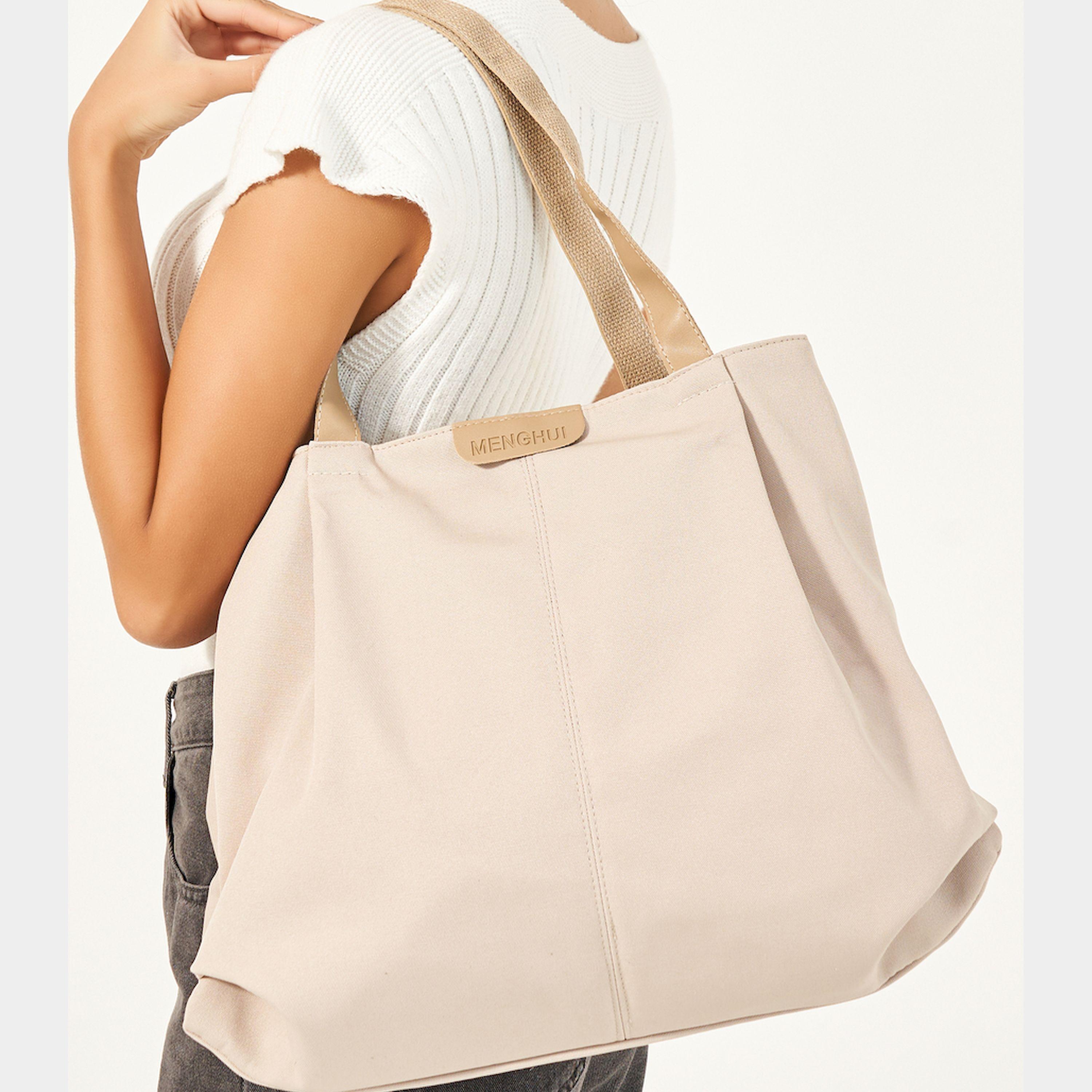 ستايلي - حقيبة سادة بمقابض علوية وإغلاق بسحاب-women-bagsandwallets-handbags-image-3