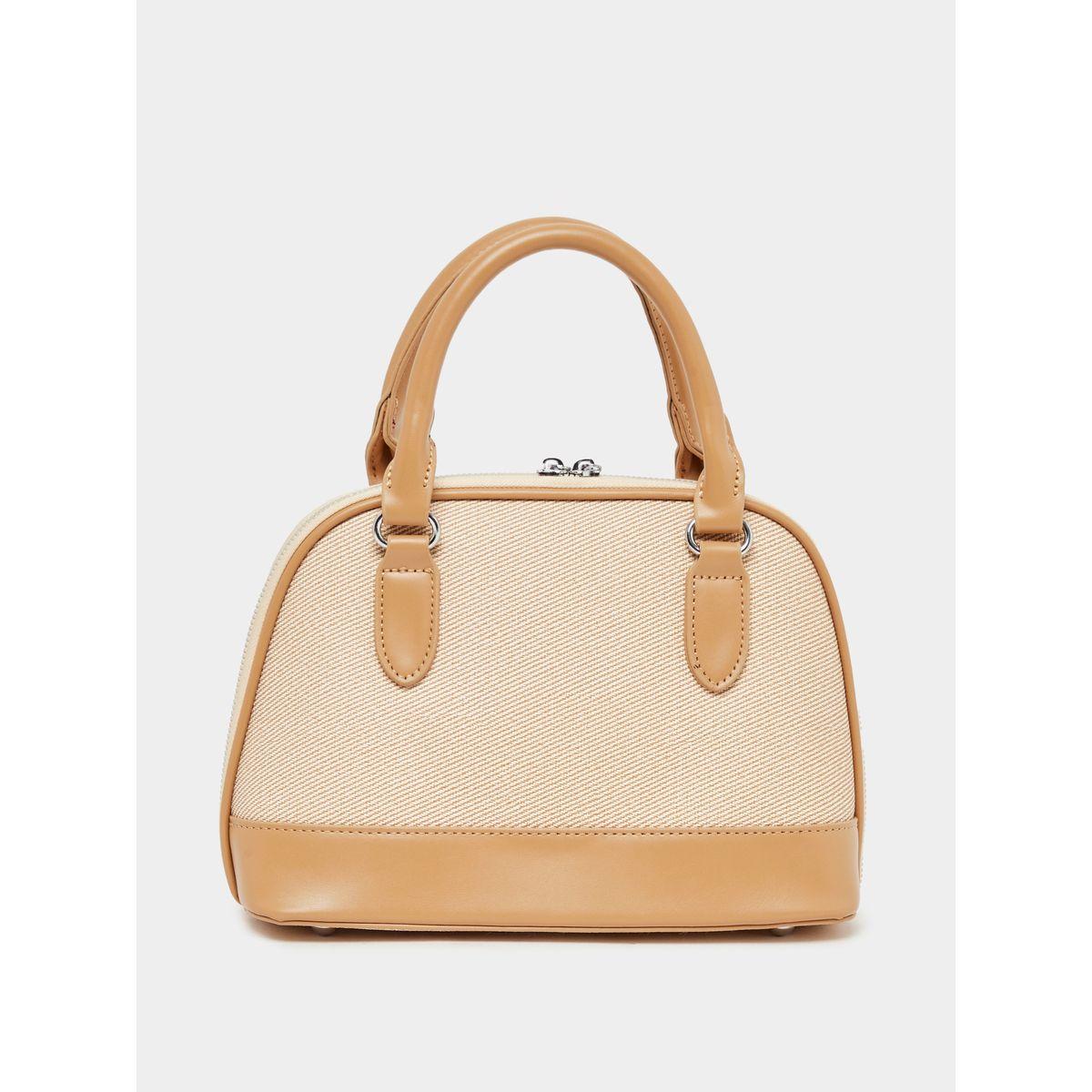 Zip-Around Handbag with Top Handle and Adjustable Strap-women-bagsandwallets-handbags-image-4