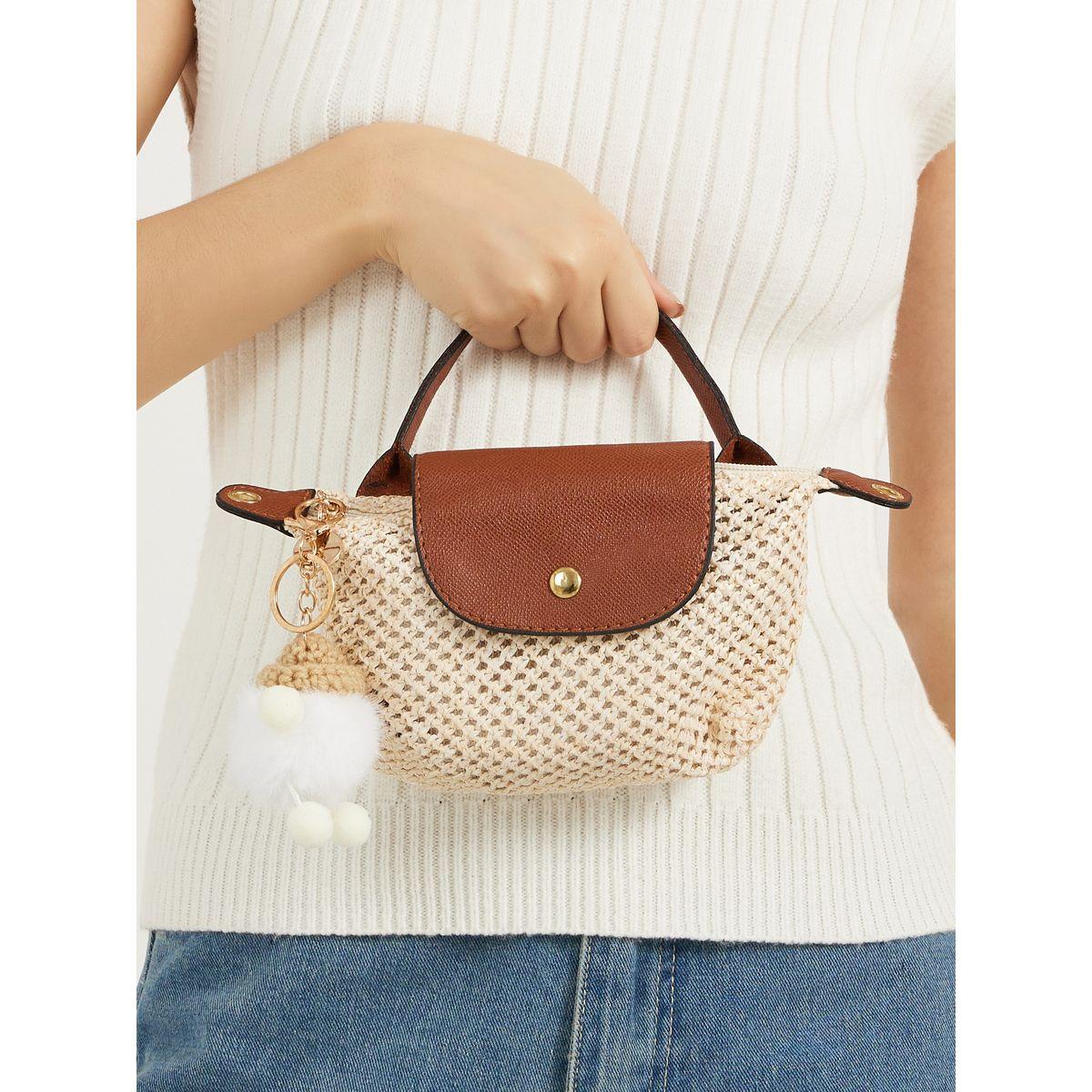 Crochet Handbag with Toy Drop Detail-women-bagsandwallets-handbags-image-3