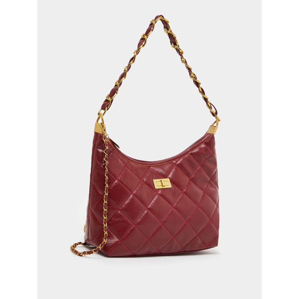 شنطة بحمالة كتف بنمط سلسلة-women-bagsandwallets-handbags-image-1
