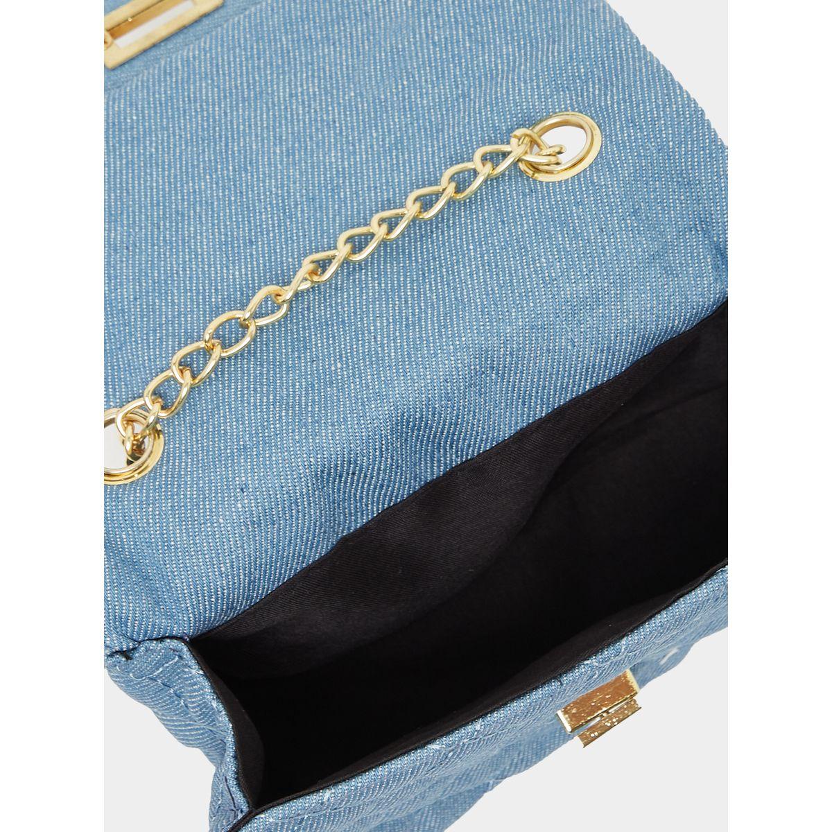 شنطة كتف دنيم مع حمالة بنمط سلسلة-women-bagsandwallets-handbags-image-6