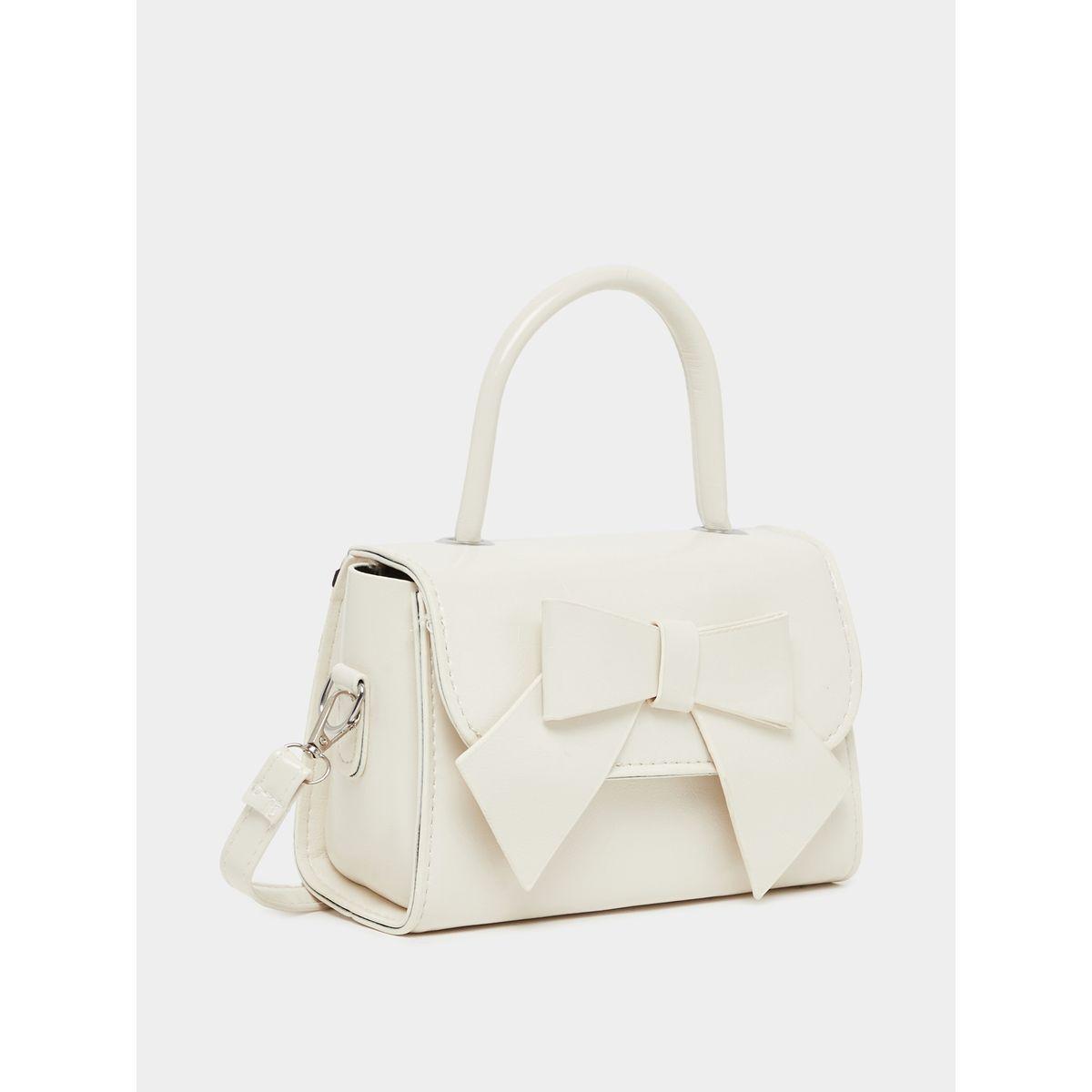 شنطة يد بحلية ريبون وحمالة علوية-women-bagsandwallets-handbags-image-1