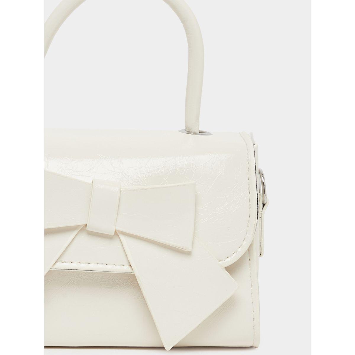شنطة يد بحلية ريبون وحمالة علوية-women-bagsandwallets-handbags-image-5