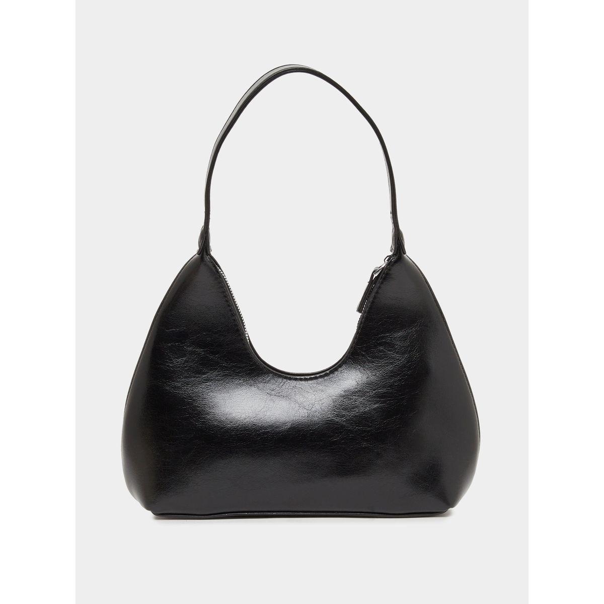 Solid Shoulder Bag with Zip Closure-women-bagsandwallets-handbags-image-4