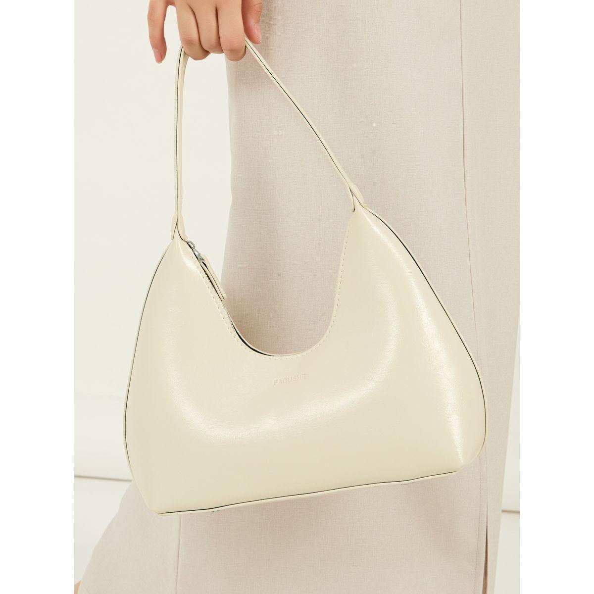 شنطة كتف سادة بسحَّاب غلق-women-bagsandwallets-handbags-image-4