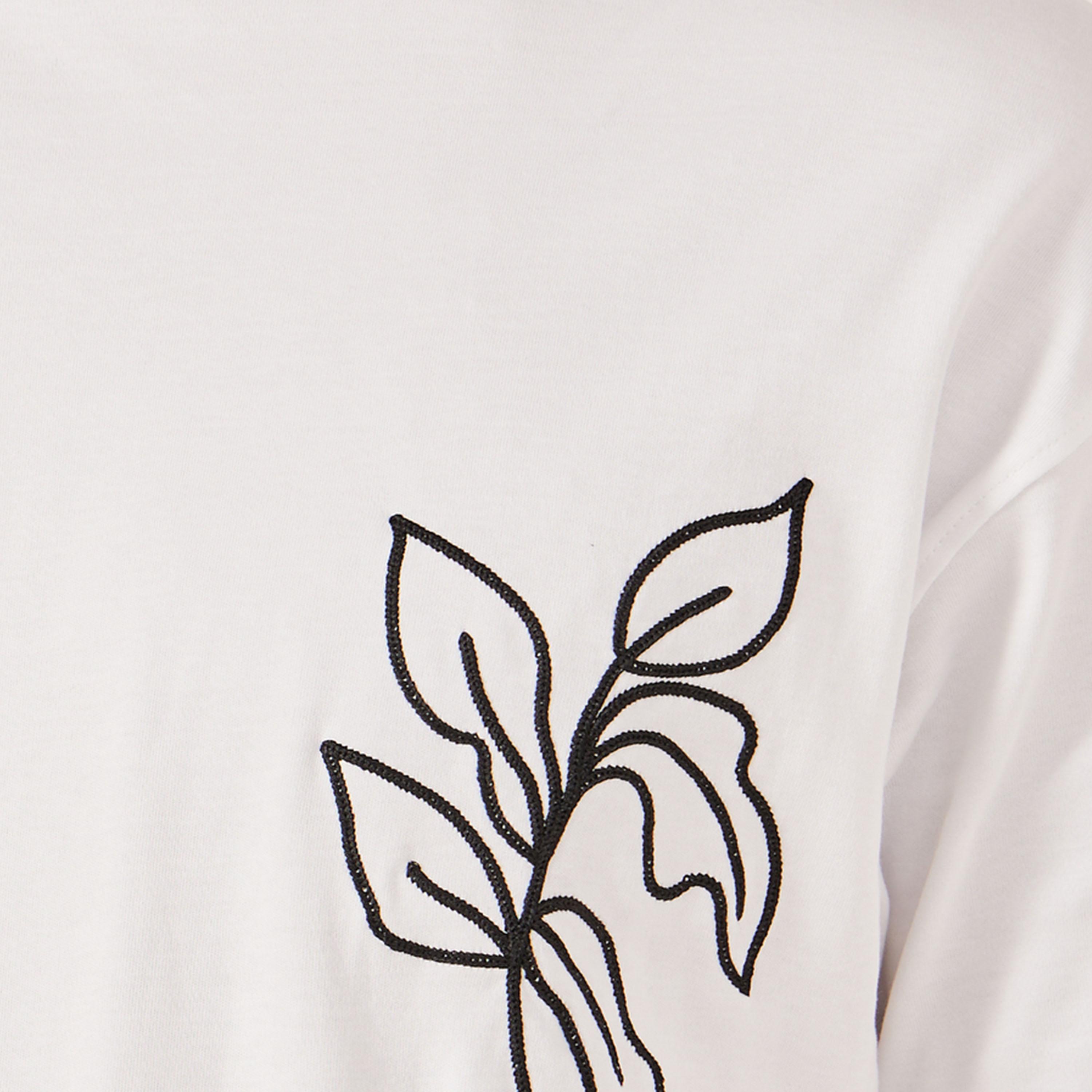 Styli Embroidered Oversized T-Shirt and Shorts Co-Ords-men-clothing-coordsets-image-3