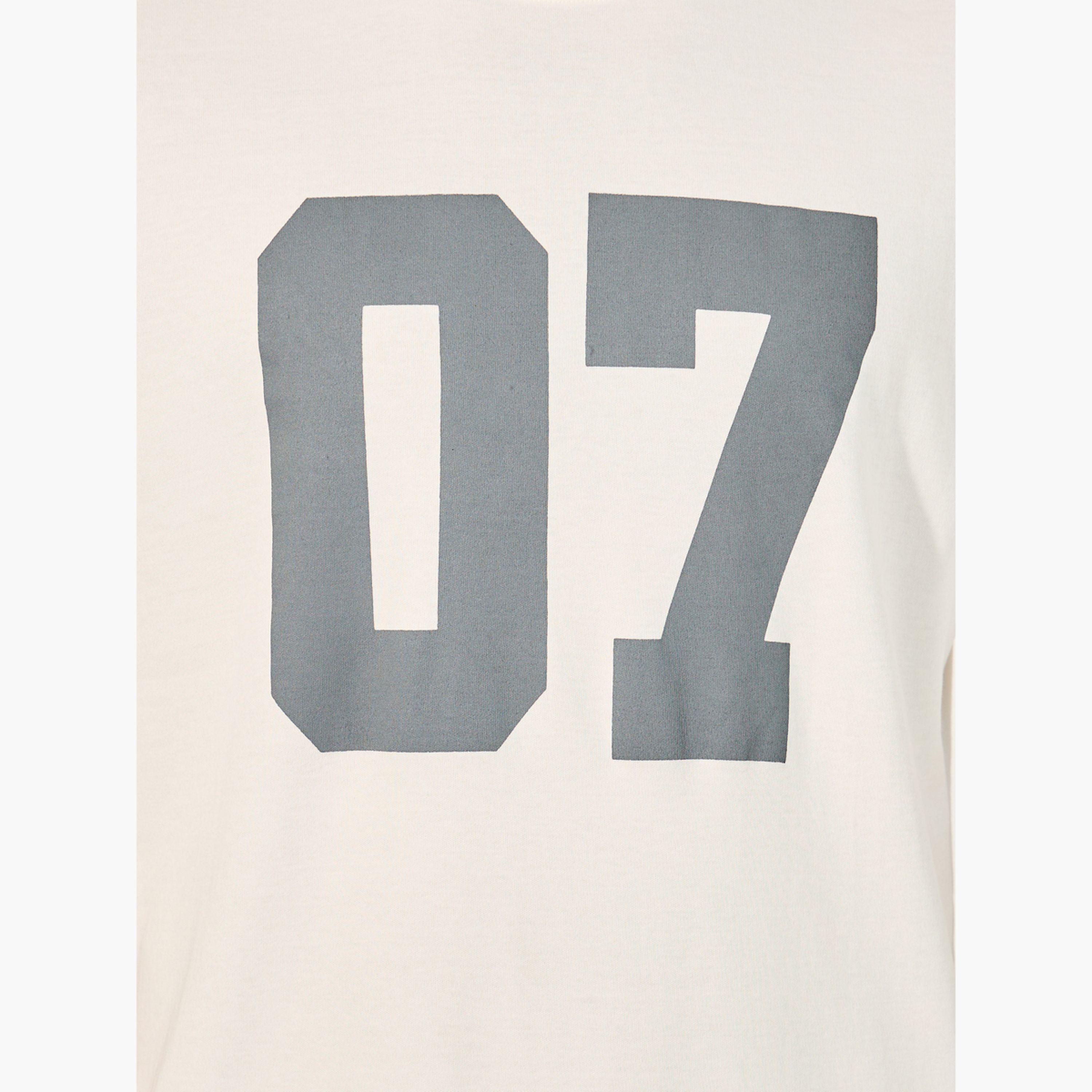 ستايلي -  تي شيرت وشورت مطبوع مقاس كبير-men-clothing-coordsets-image-3