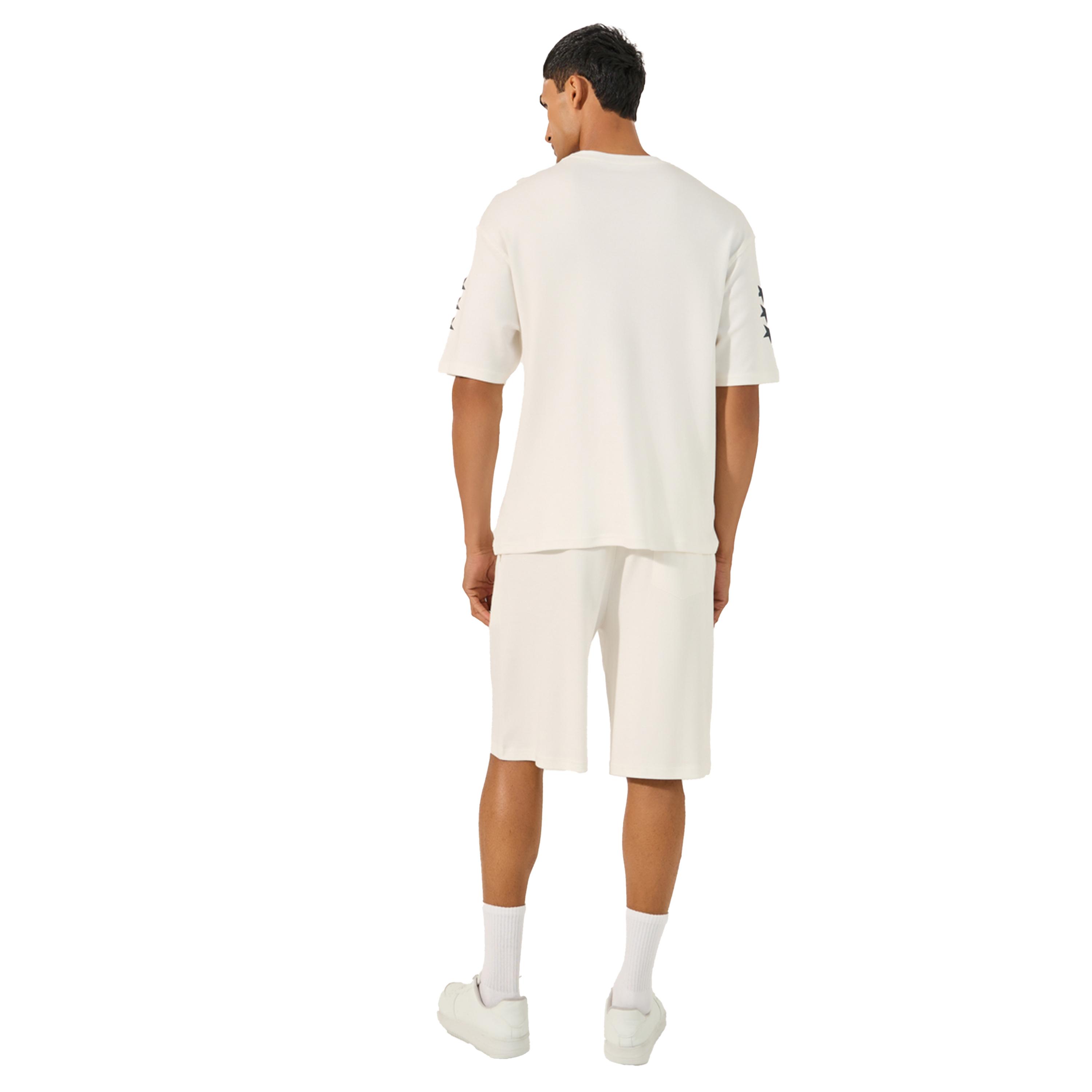 Styli Varsity Print Oversized T-Shirt and Shorts Co-Ords-men-clothing-coordsets-image-4