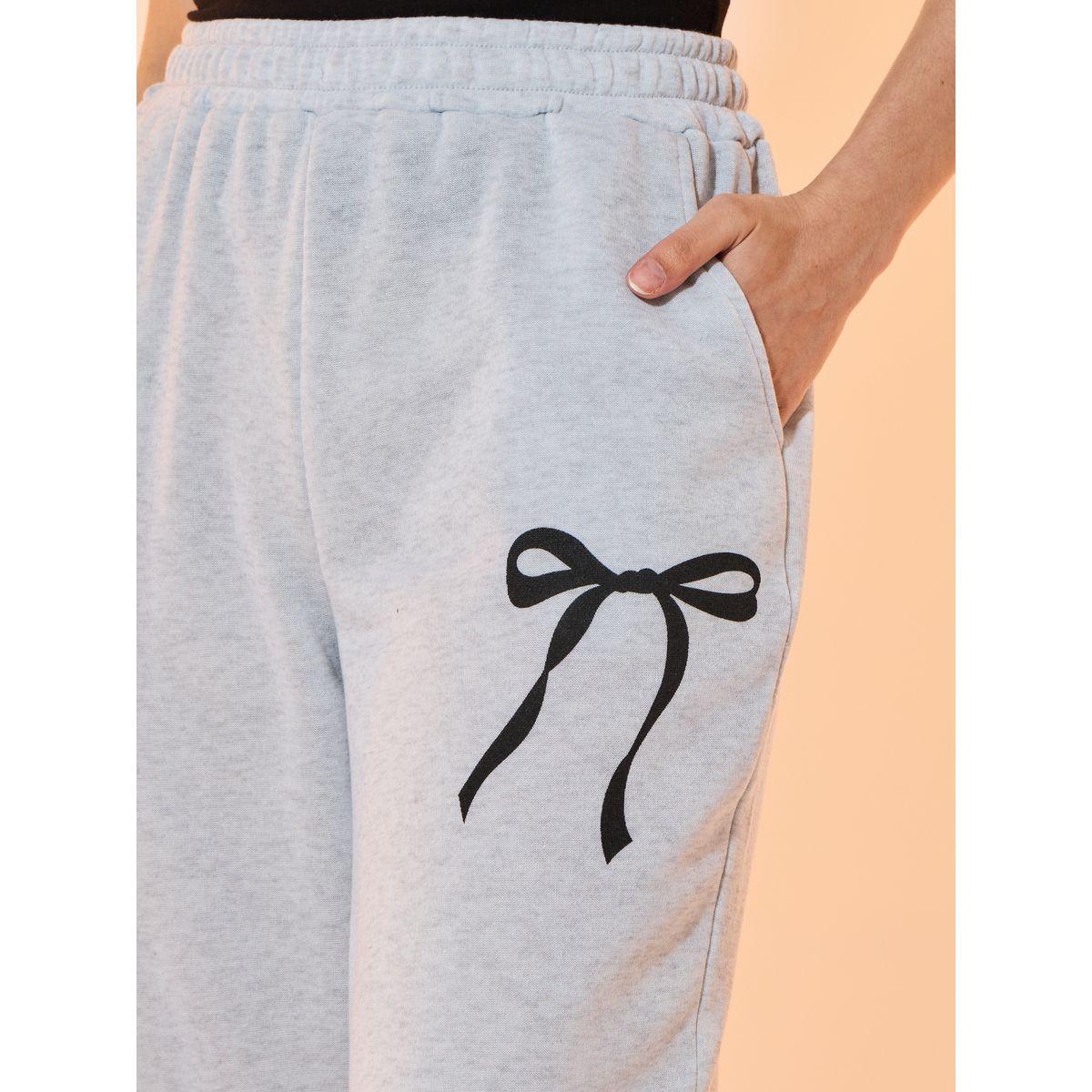 Take Two Bow Print Detail Relaxed Fit Cuffed Joggers-women-clothing-bottoms-joggers-image-3