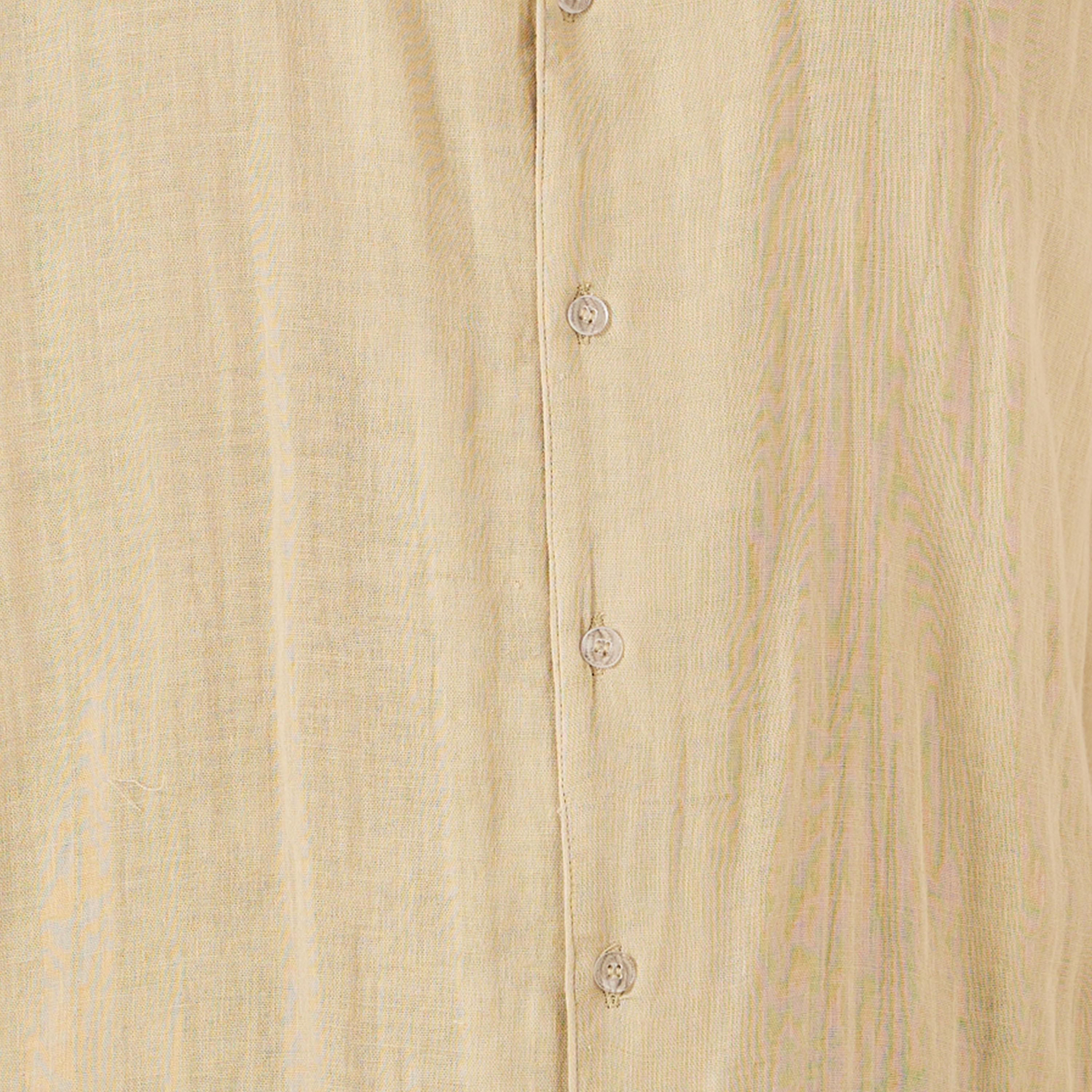 Styli Solid Resort Collar Relaxed Fit Shirt and Trousers Co-Ords-men-clothing-coordsets-image-3