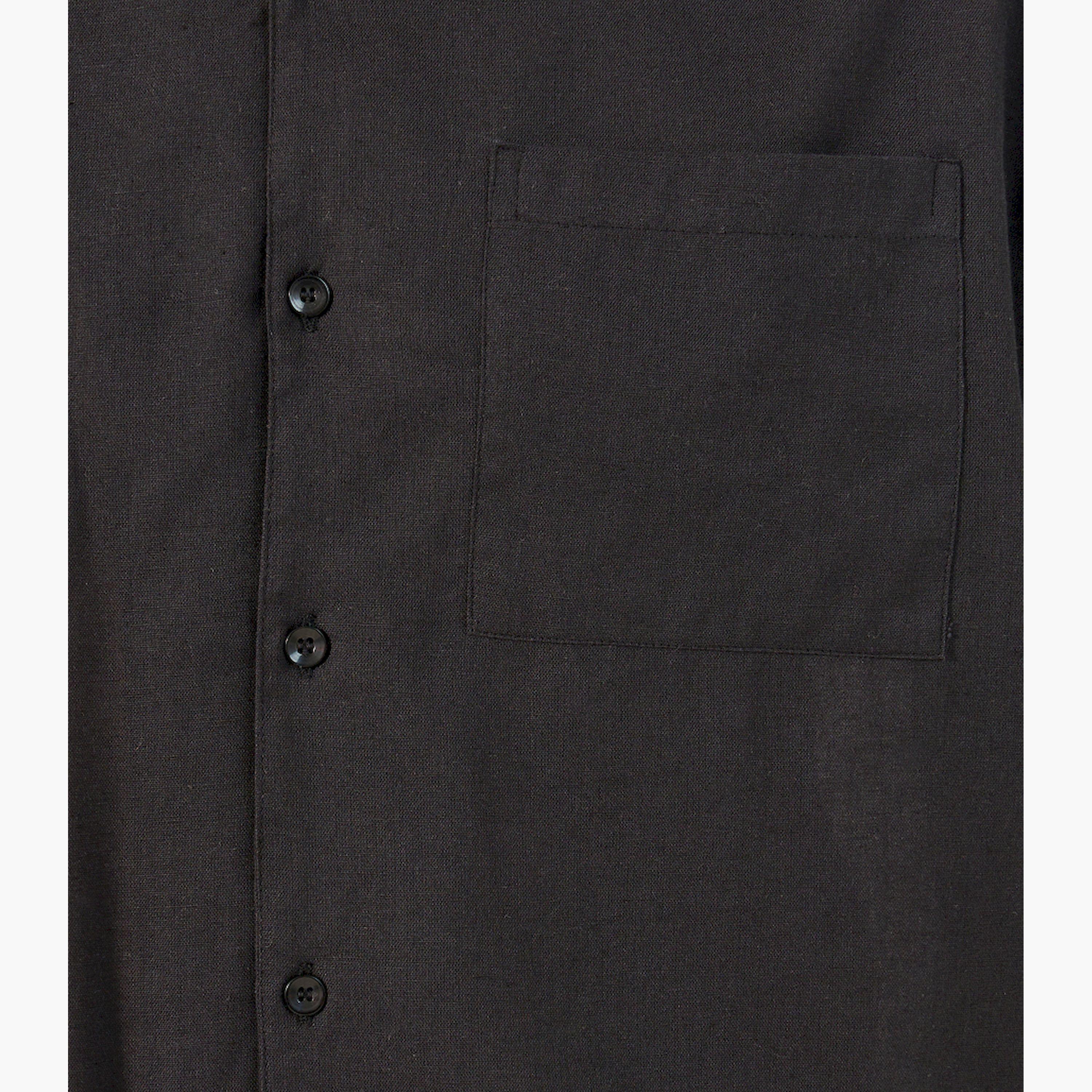 Styli Linen Blend Shirt and Pant Co-Ords Set with Chest Pocket-men-clothing-coordsets-image-3