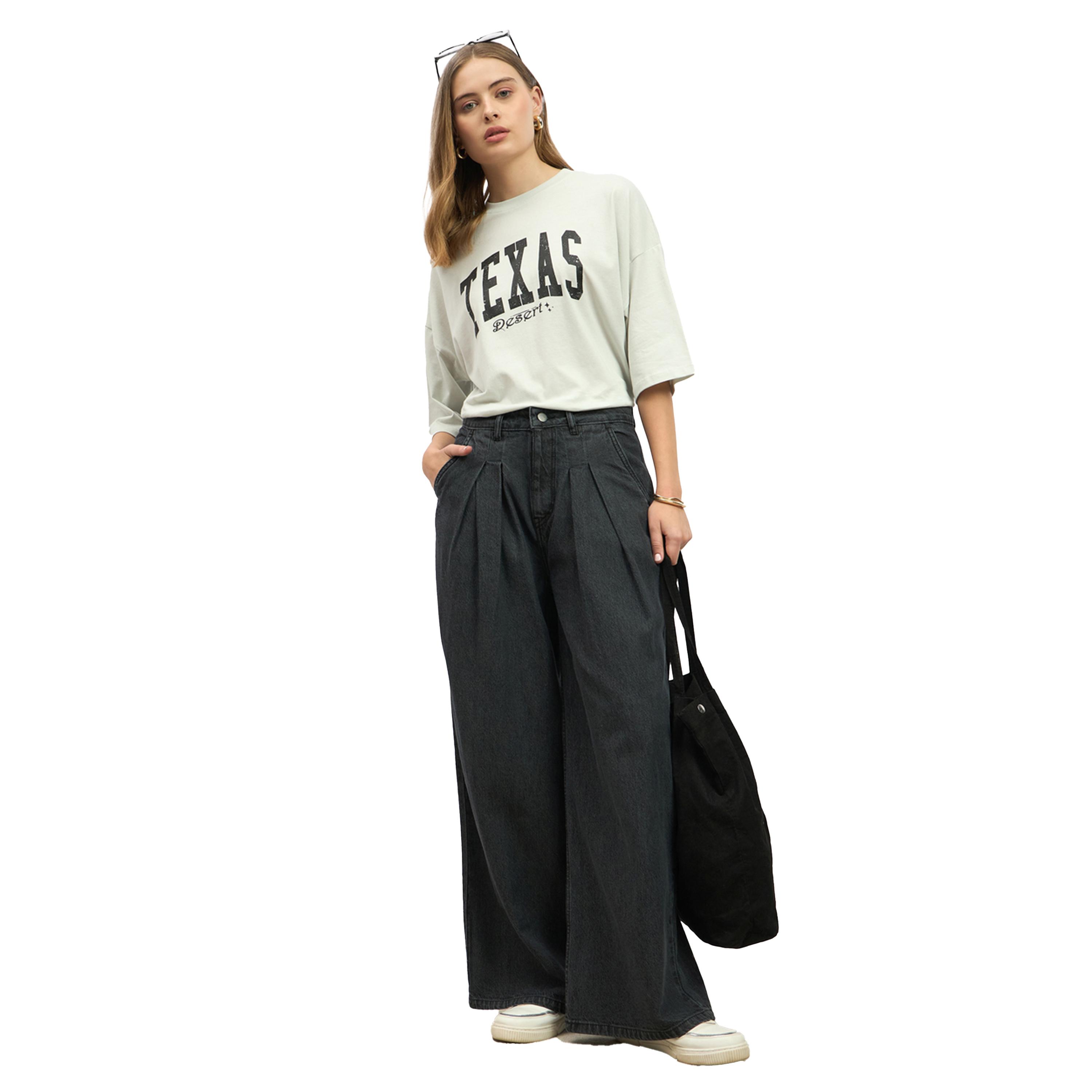 Styli Graphic Print Dropped Shoulder Oversized T-Shirt-women-clothing-tshirts-image-1