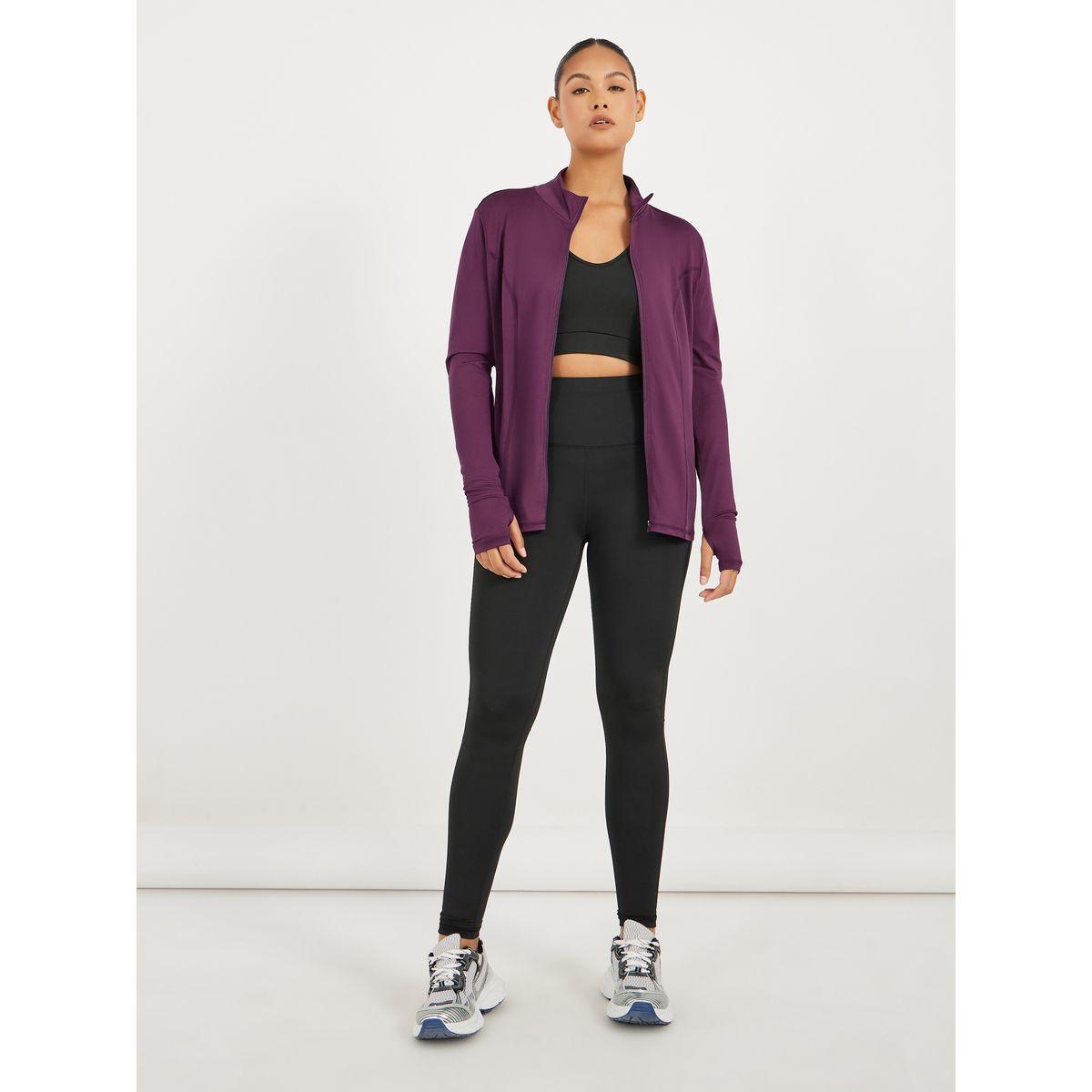 Styli Racerback Effect Color Block Long Sleeve Jacket-women-clothing-sportswearandactivewear-tshirtsandvests-image-2