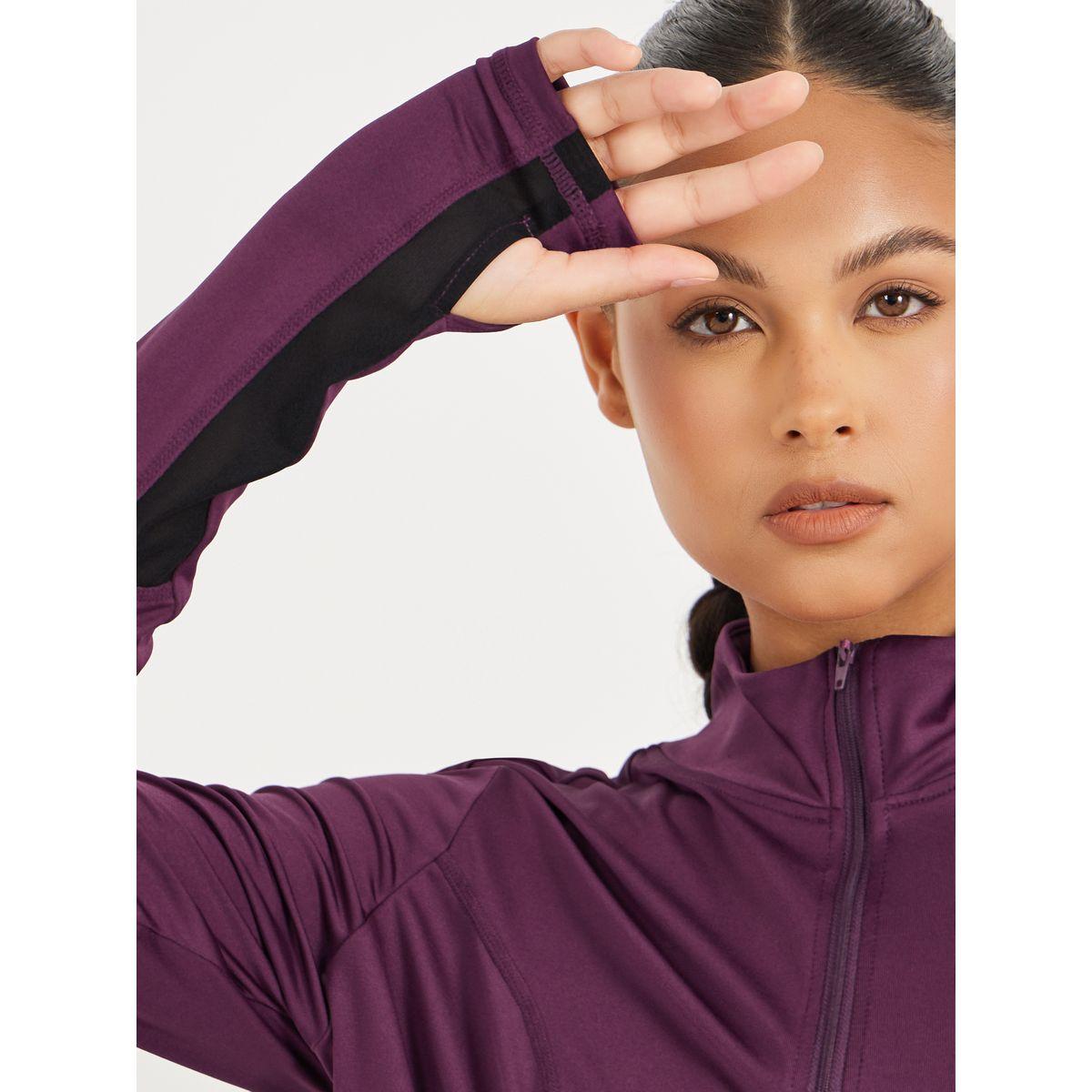 Styli Racerback Effect Color Block Long Sleeve Jacket-women-clothing-sportswearandactivewear-tshirtsandvests-image-3