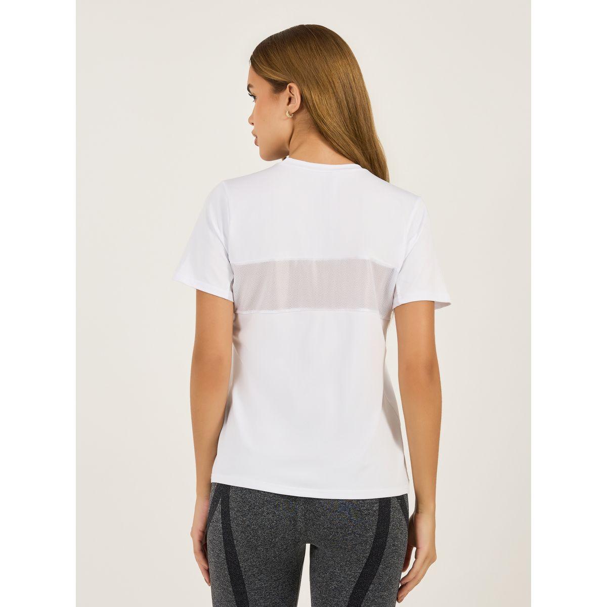 Styli Multi Mesh Panel Short Sleeves Top-women-clothing-sportswearandactivewear-tshirtsandvests-image-5