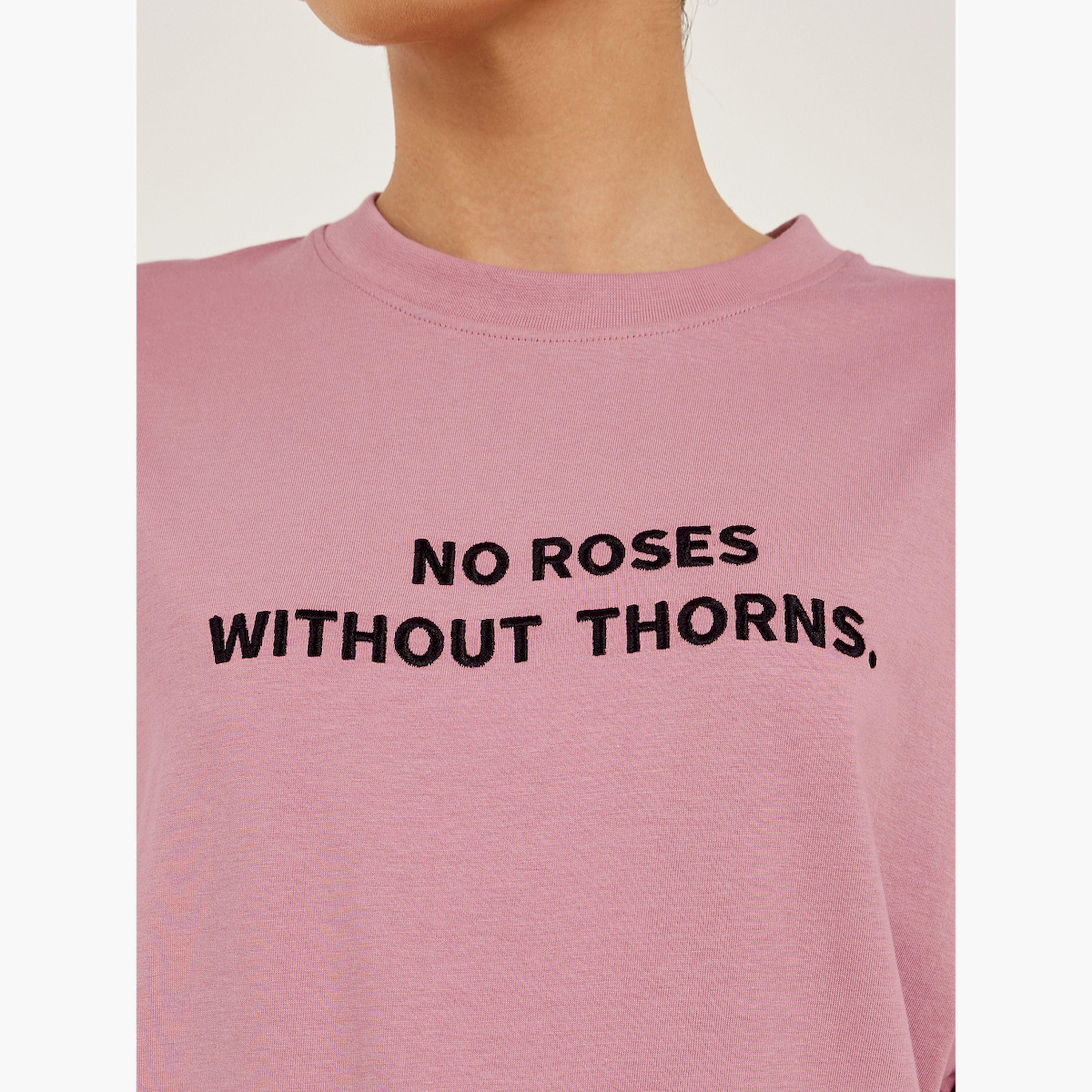 Styli Slogan Embroidered Round Neck Oversized T-Shirt-women-clothing-tshirts-image-4