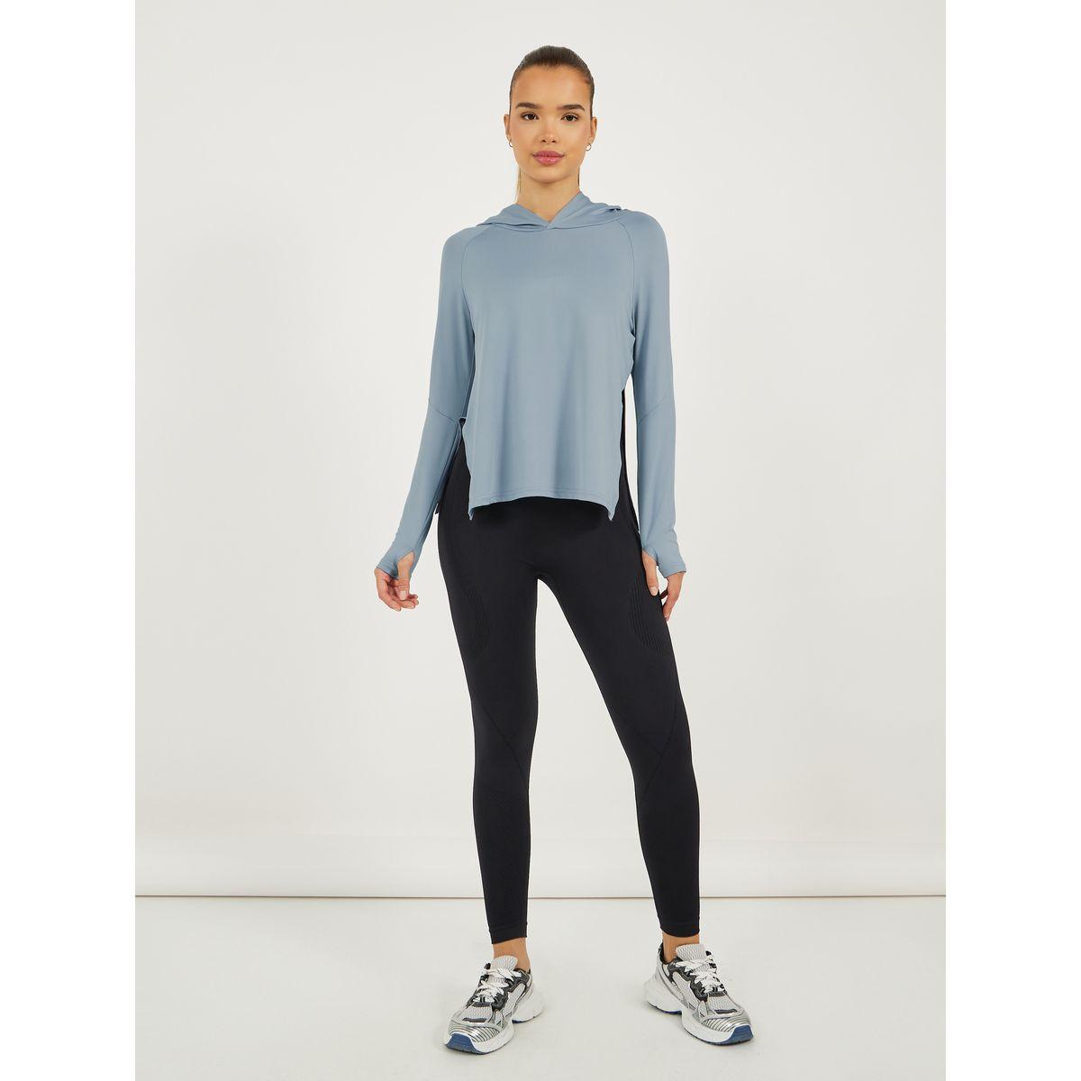بلوزة بشق جانبي وأكمام طويلة-women-clothing-sportswearandactivewear-tshirtsandvests-image-2