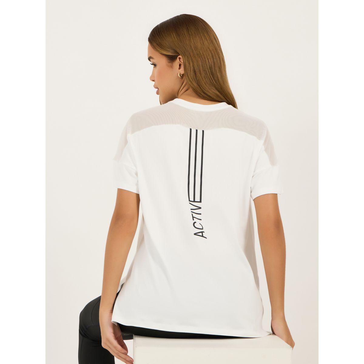 بلوزة رياضية بطبعة كتابة وأكمام قصيرة-women-clothing-sportswearandactivewear-tshirtsandvests-image-1