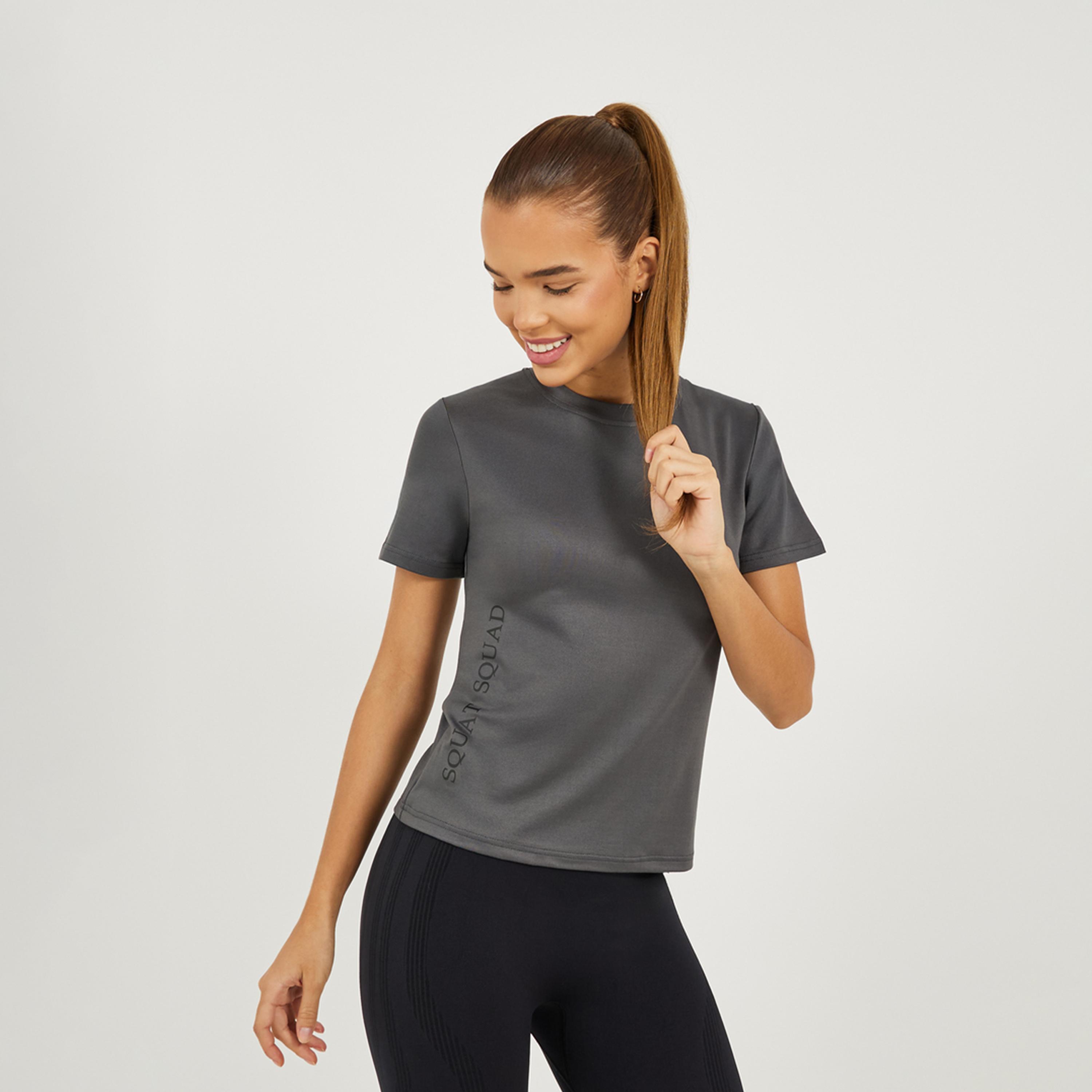 Styli Active Side Slogan Print Short Sleeves Top-men-clothing-sportswearandactivewear-tshirtsandpolos-image-1